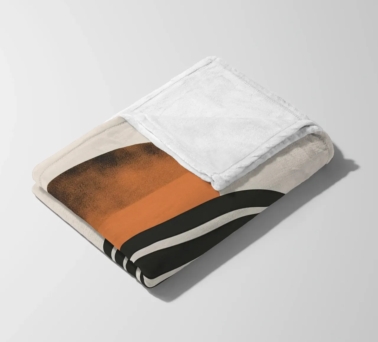 Sole geometrico coperta in pile da Whole©