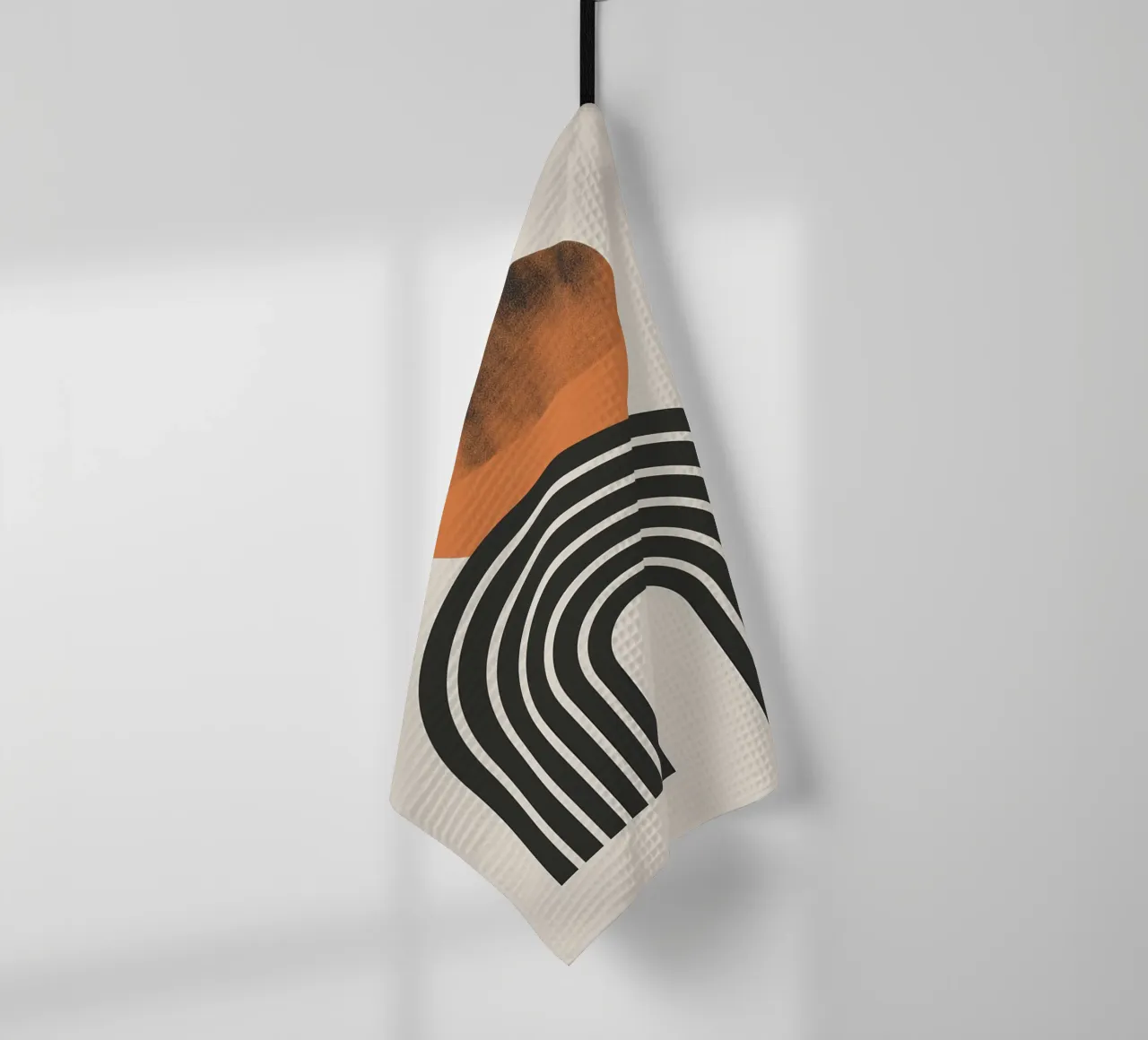 Soleil géométrique torchon de Whole©