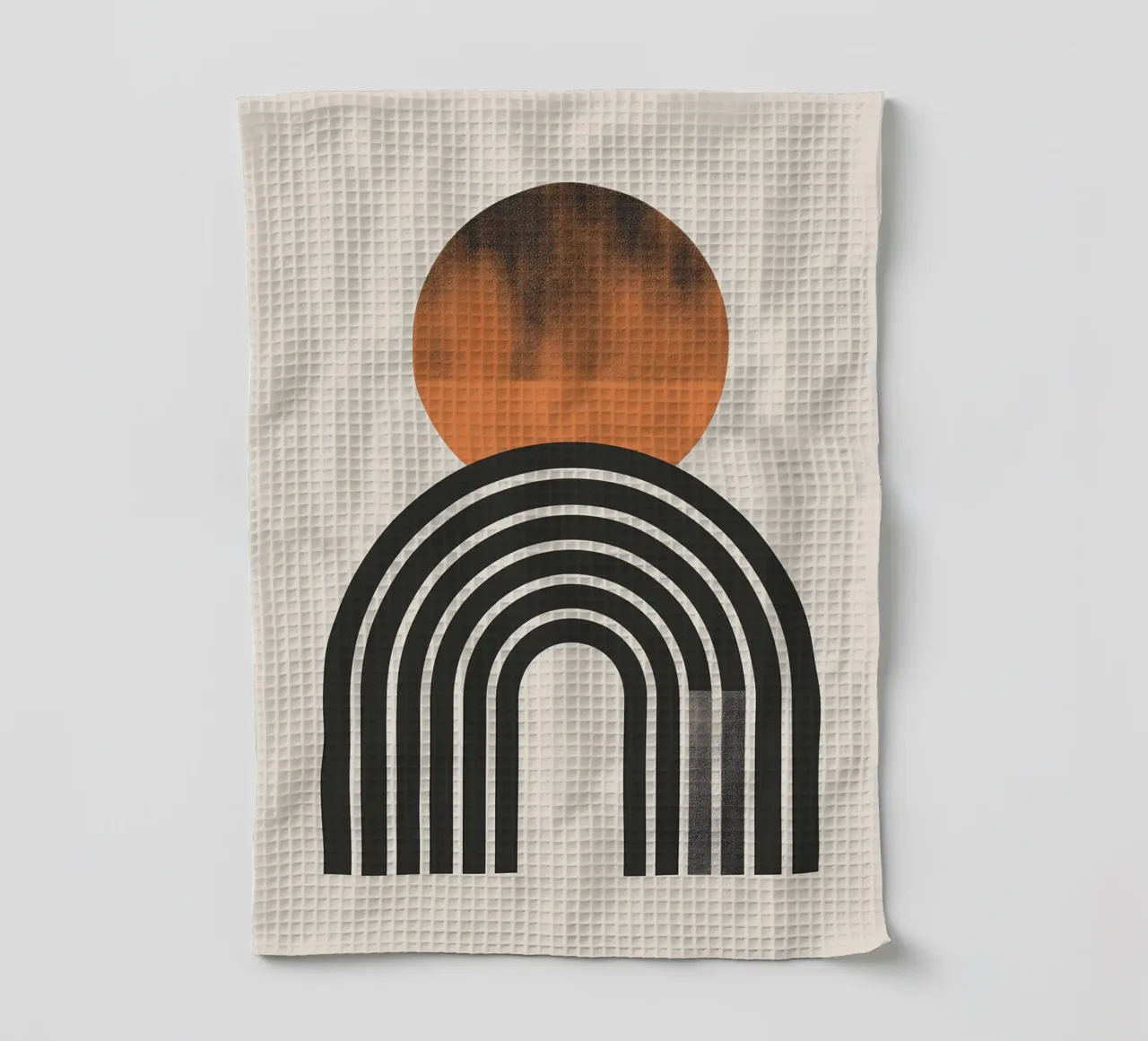 Soleil géométrique torchon de Whole©