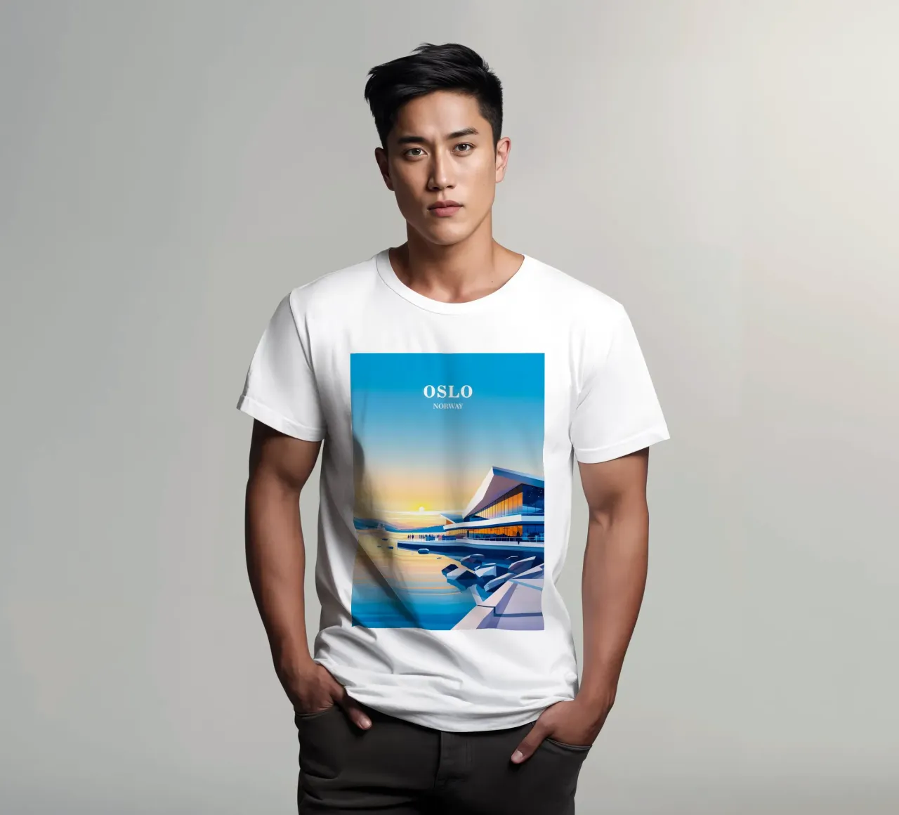 Oslo Norway t-shirt da Travelstudio