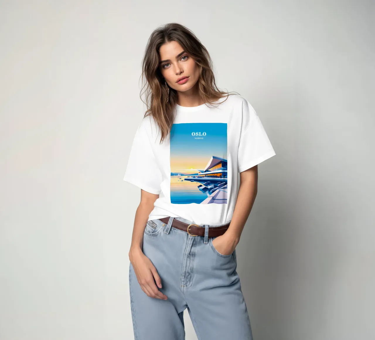 Oslo Norway t-shirt da Travelstudio