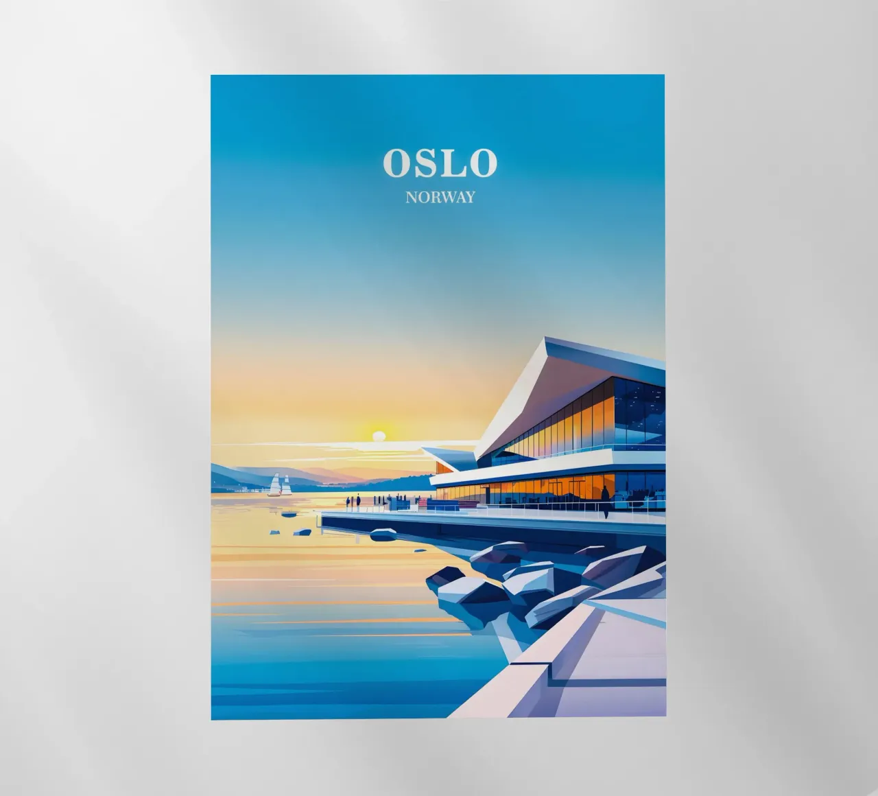 Oslo Norway pellicola backlit da Travelstudio