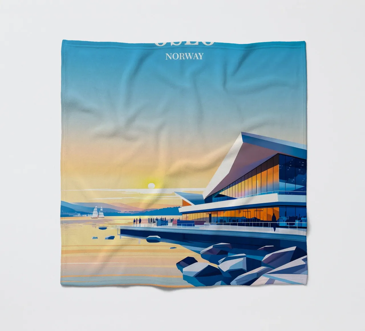 Oslo Norway coperta in pile da Travelstudio
