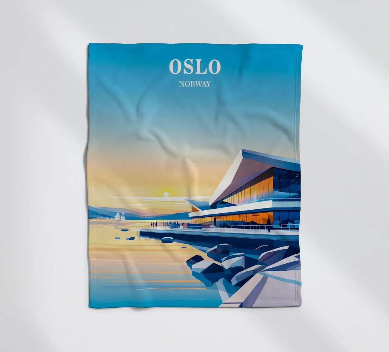 Oslo Norway coperta in pile da Travelstudio