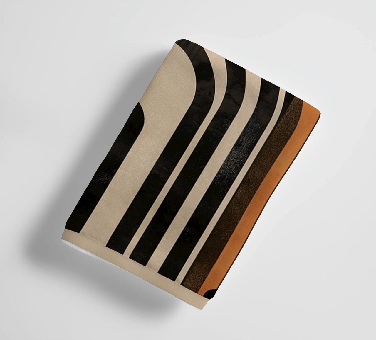 Design geometrico ad arco retrò asciugamano da bagno da Whole©