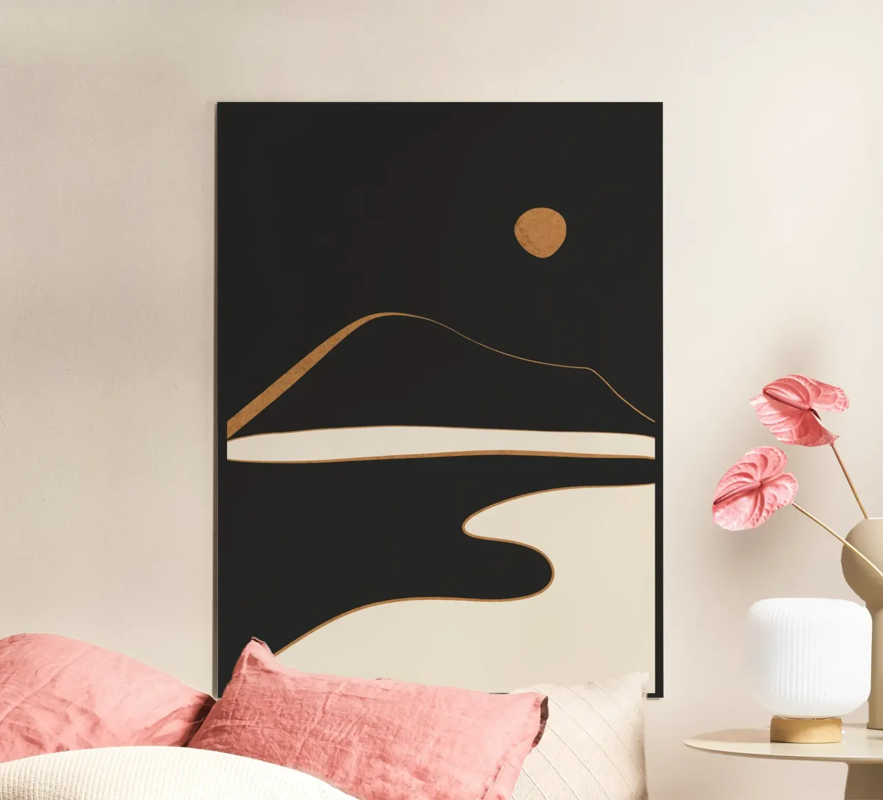 Paesaggio astratto minimalista poster da ThingDesign