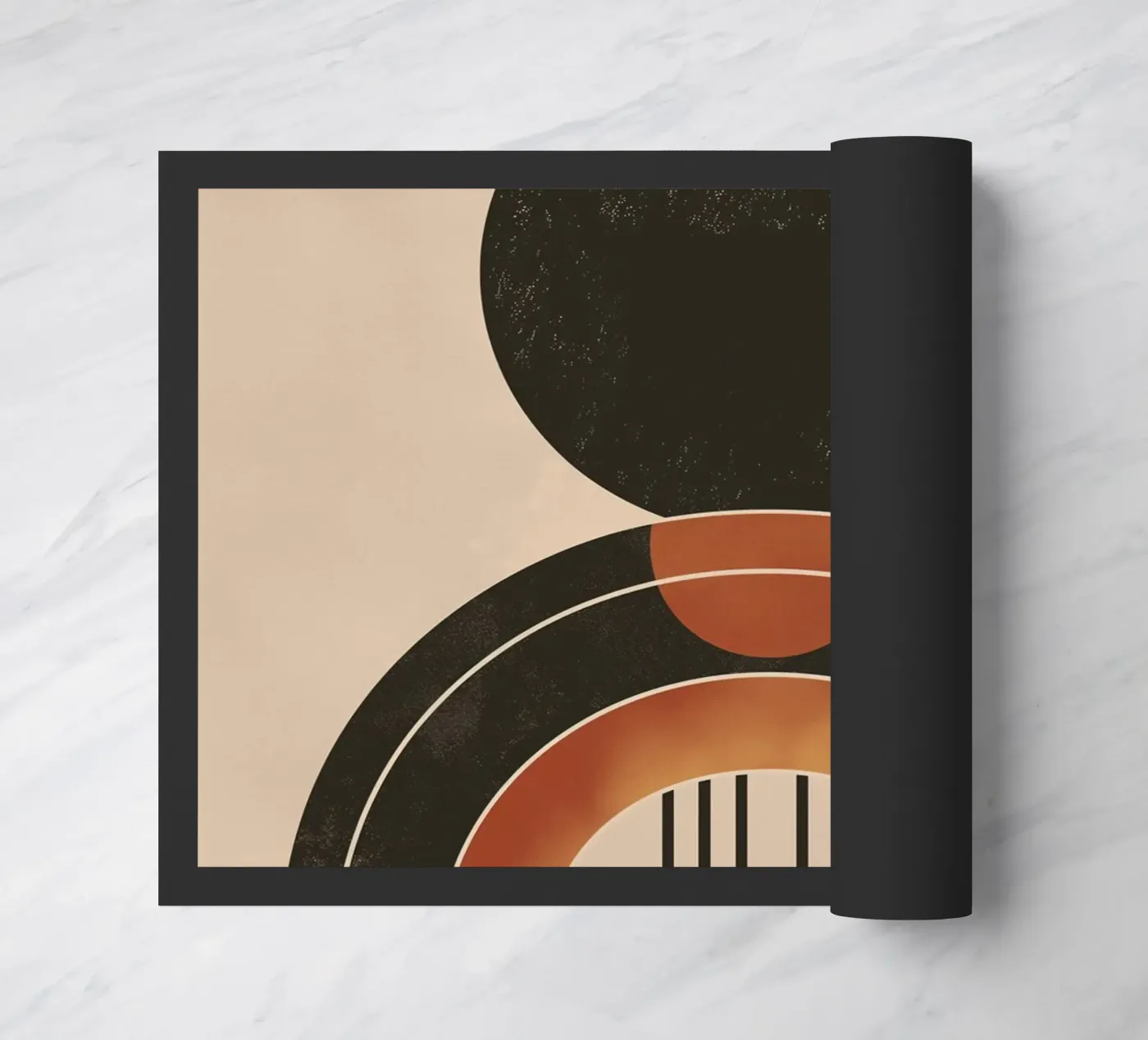 Abstract harmony doormat by Whole©