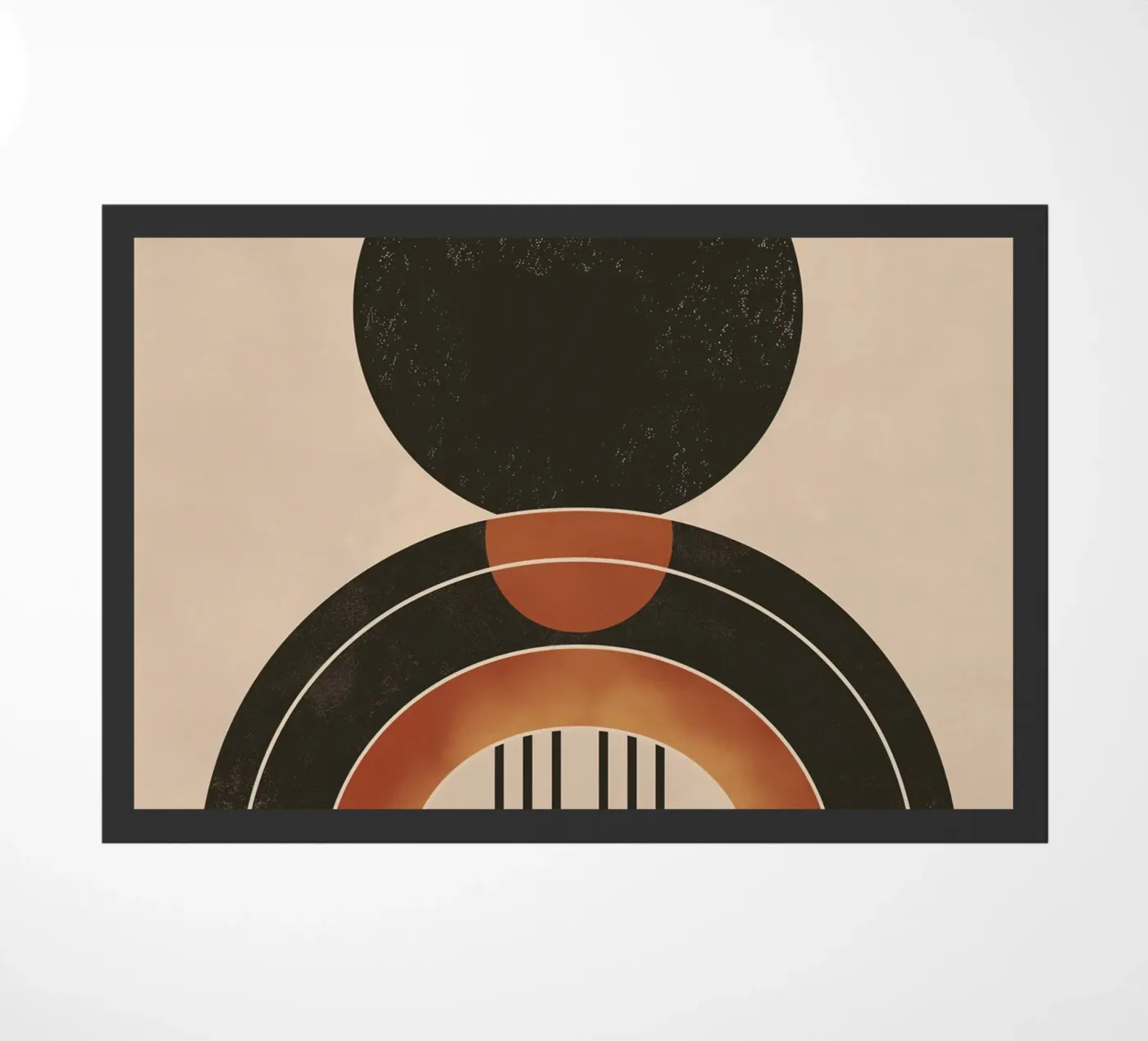 Abstract harmony doormat by Whole©