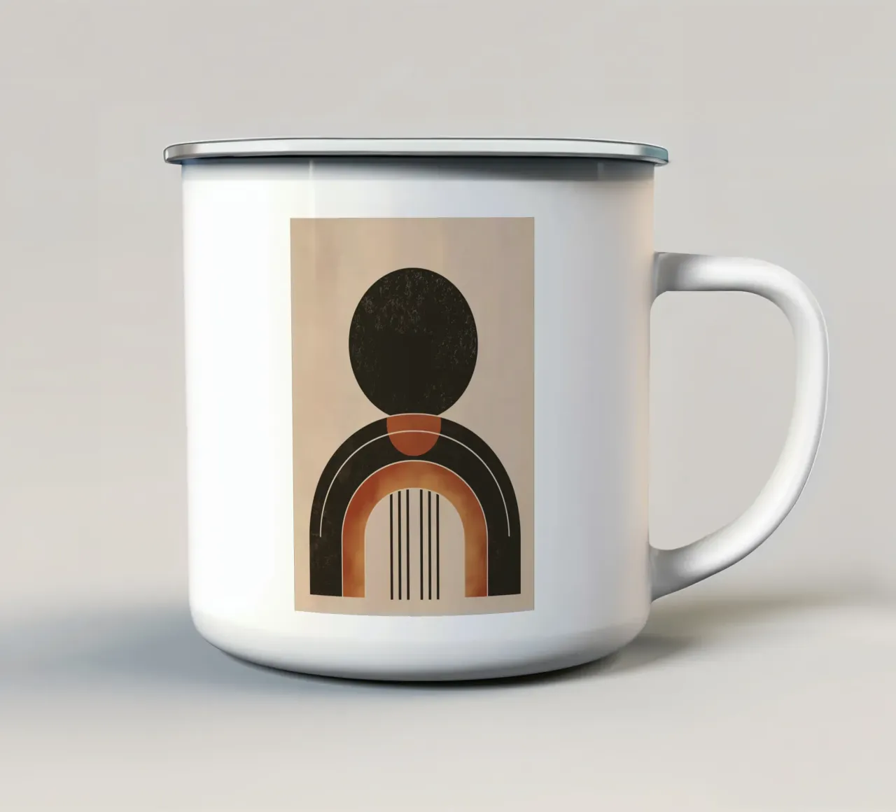 Armonia astratta tazza in smalto da Whole©