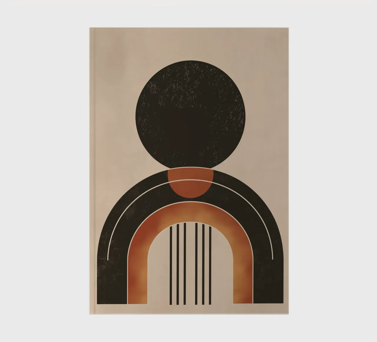 Abstract harmony notebook by Whole©