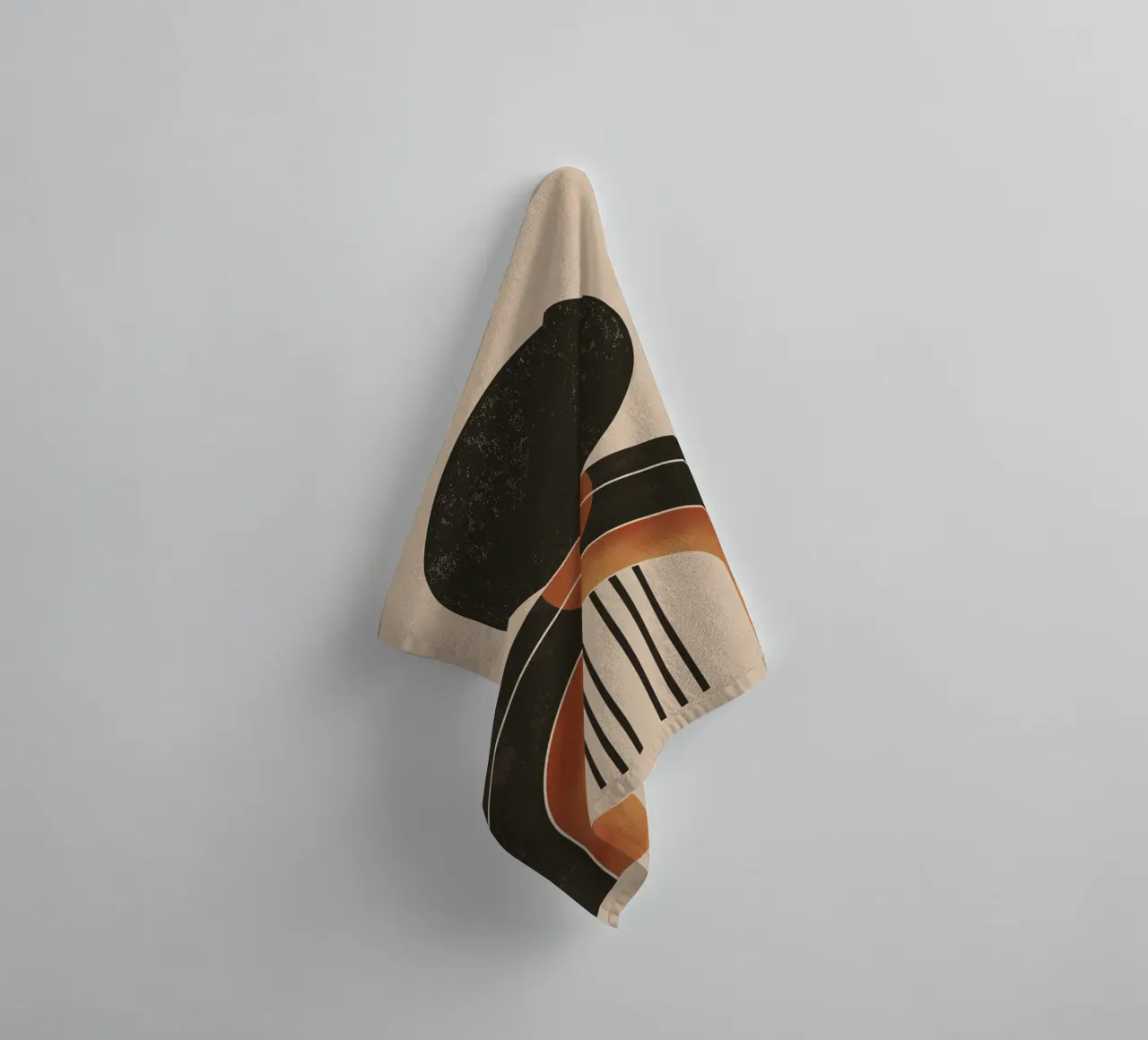 Abstract harmony towel by Whole©