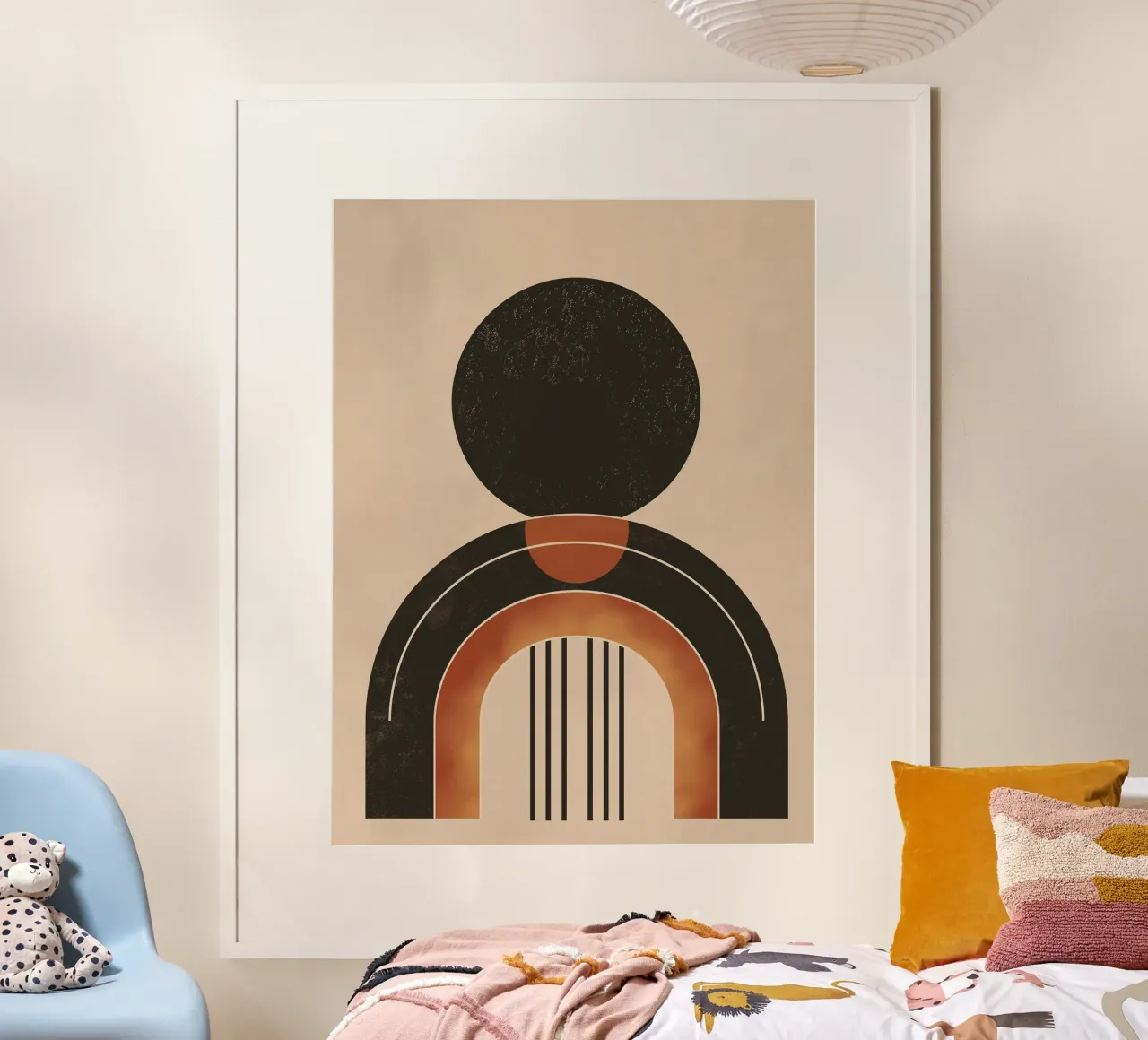 Abstract harmony poster by Whole©