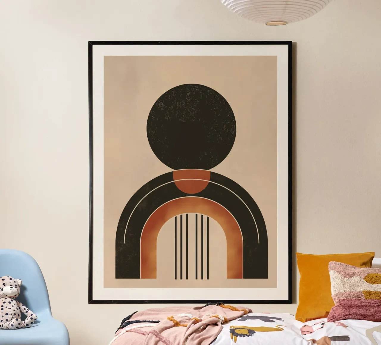 Abstract harmony poster by Whole©