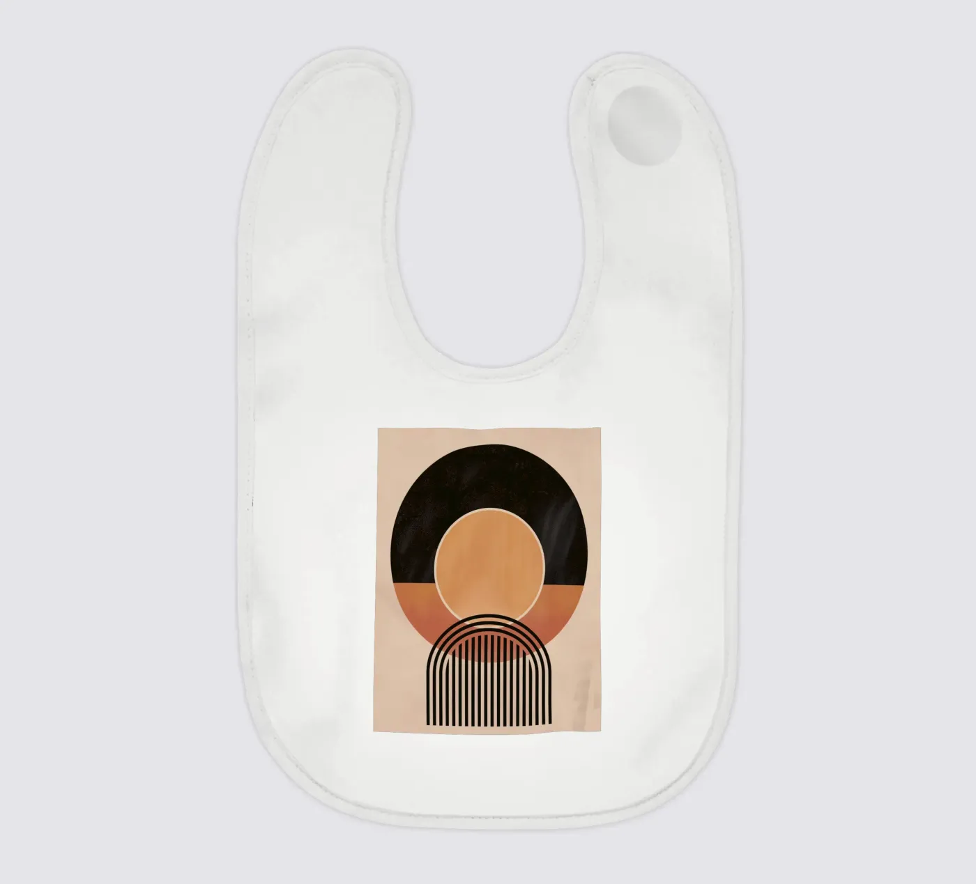 Cerchi e linee astratte bavaglino da Whole©