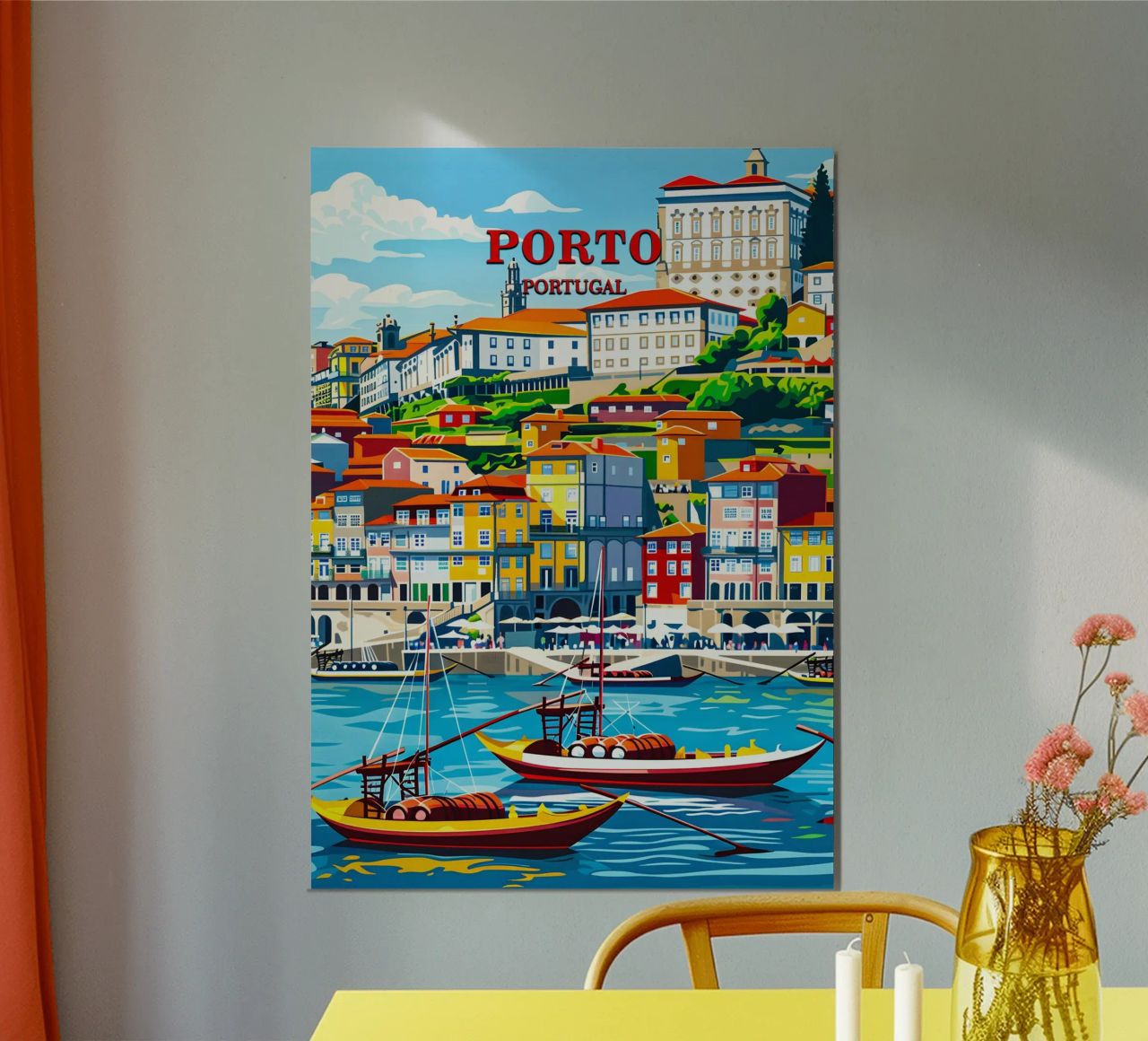Porto Portugal poster de Travelstudio