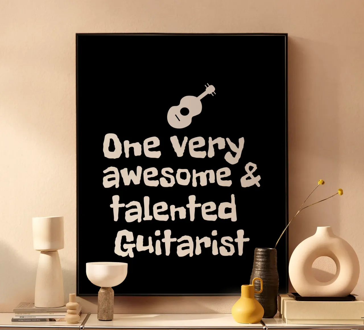 One very awesome and talented guitarist alluminio dibond da happieeagle