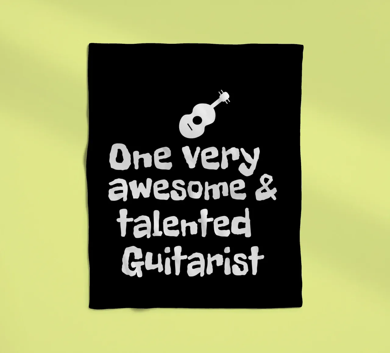 One very awesome and talented guitarist coperta in pile da happieeagle