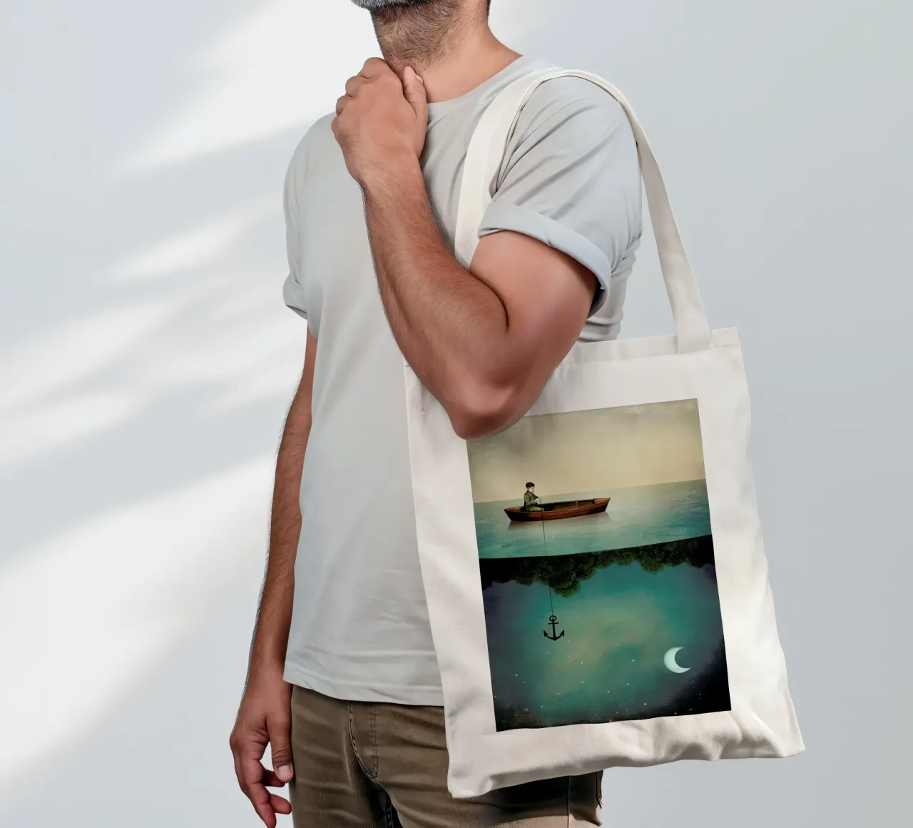 Entering Dreamland tote bag by Catrin Welz-Stein