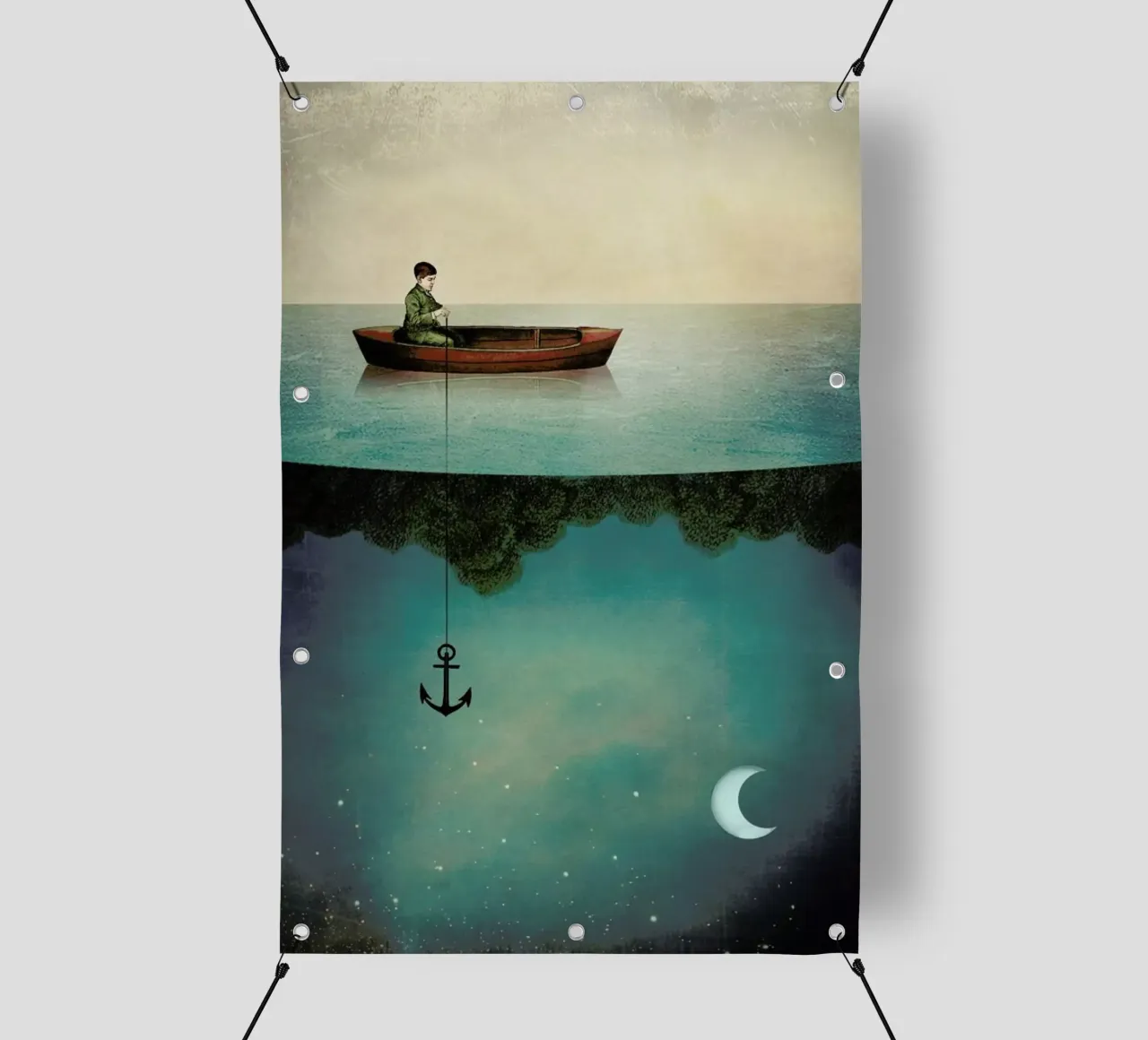 Entering Dreamland pvc cover by Catrin Welz-Stein