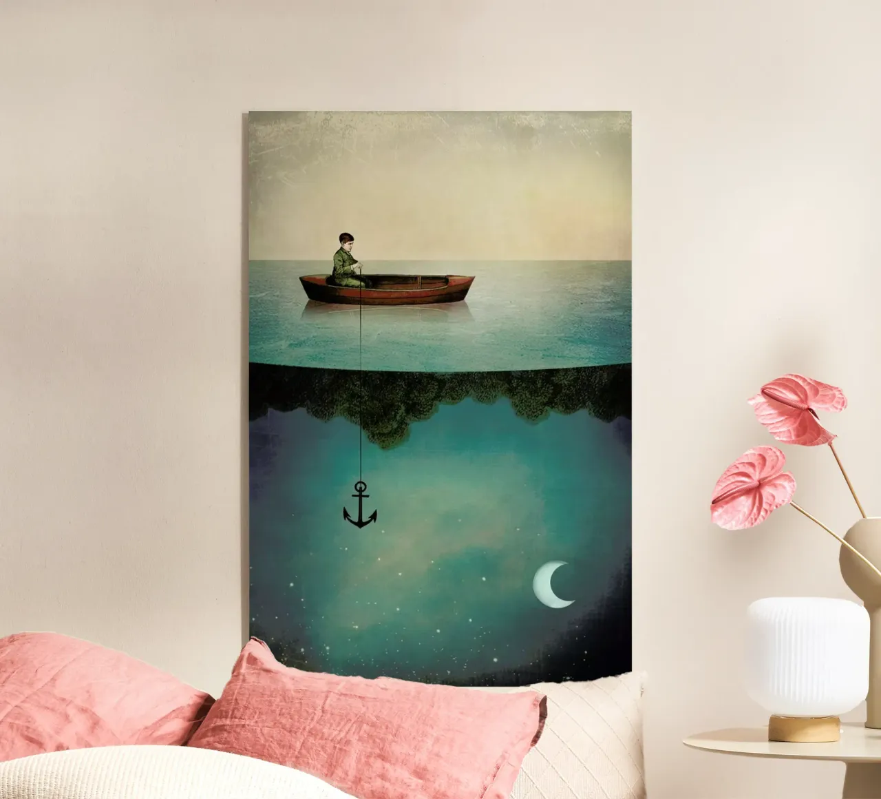 Entering Dreamland acrylic glass by Catrin Welz-Stein