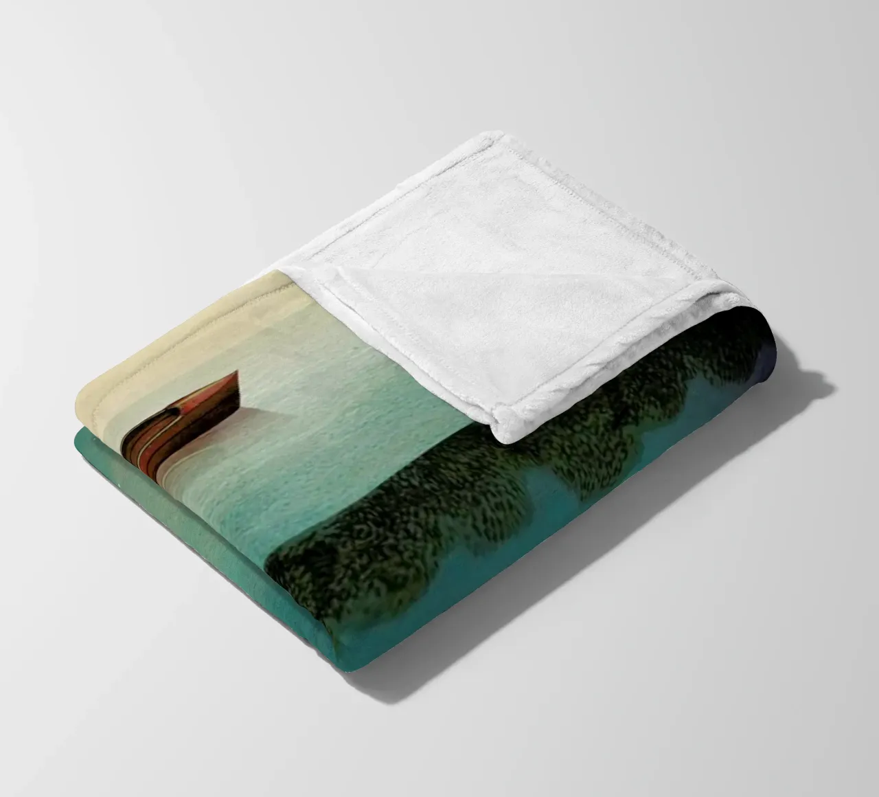 Entering Dreamland fleece blanket by Catrin Welz-Stein