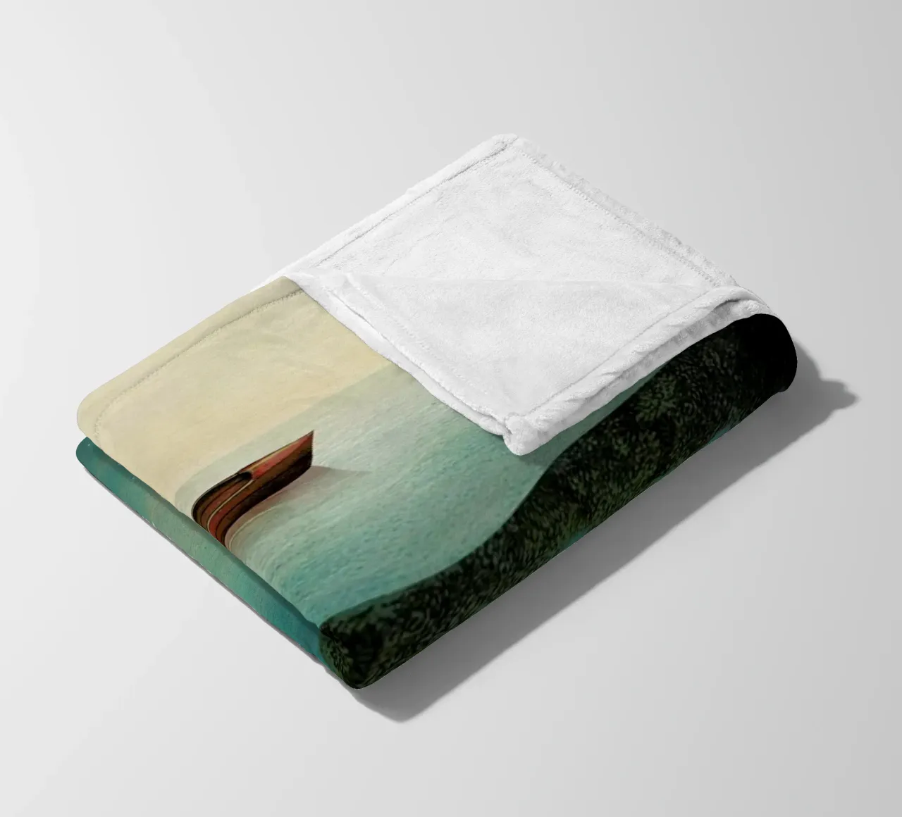 Entering Dreamland fleece blanket by Catrin Welz-Stein