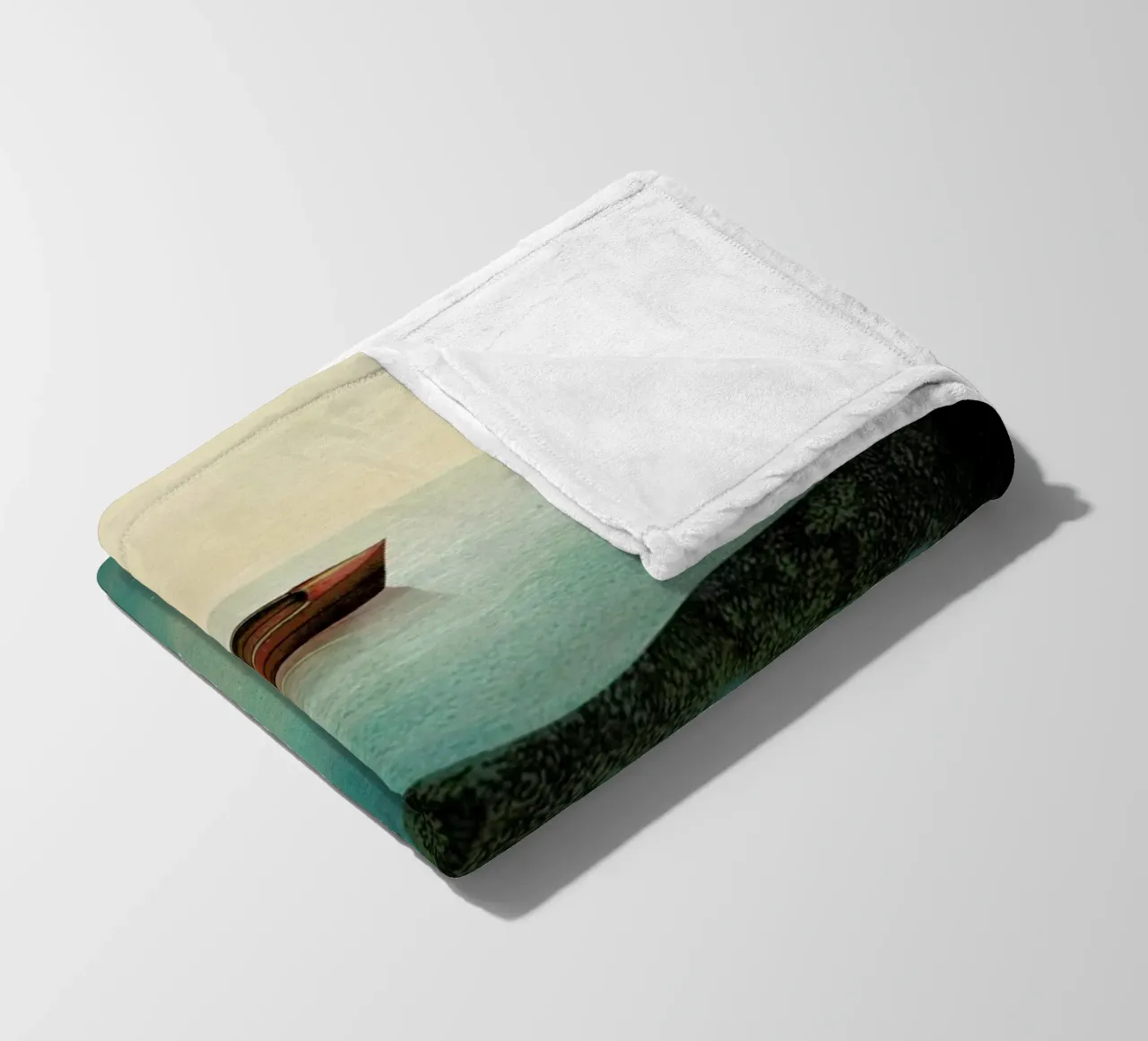 Entering Dreamland fleece blanket by Catrin Welz-Stein