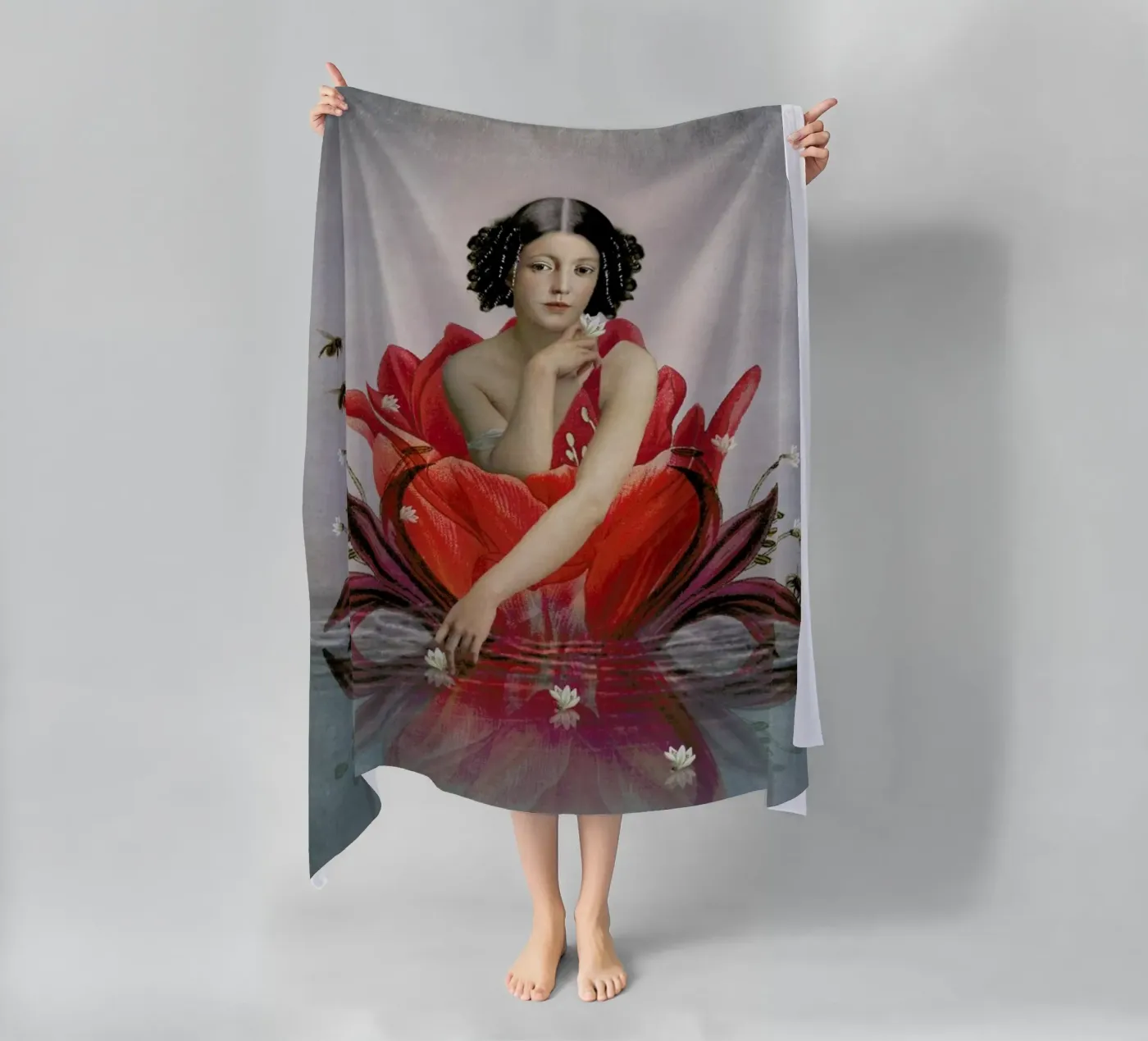 Floating Flower telo mare da Catrin Welz-Stein