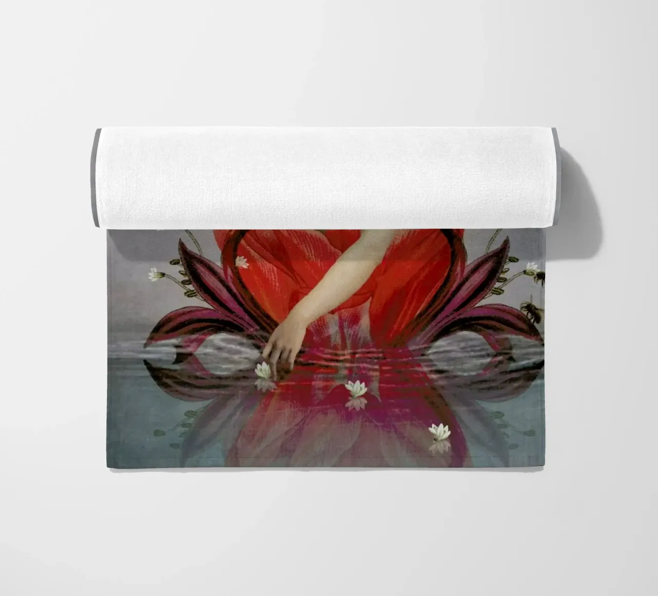 Floating Flower telo mare da Catrin Welz-Stein