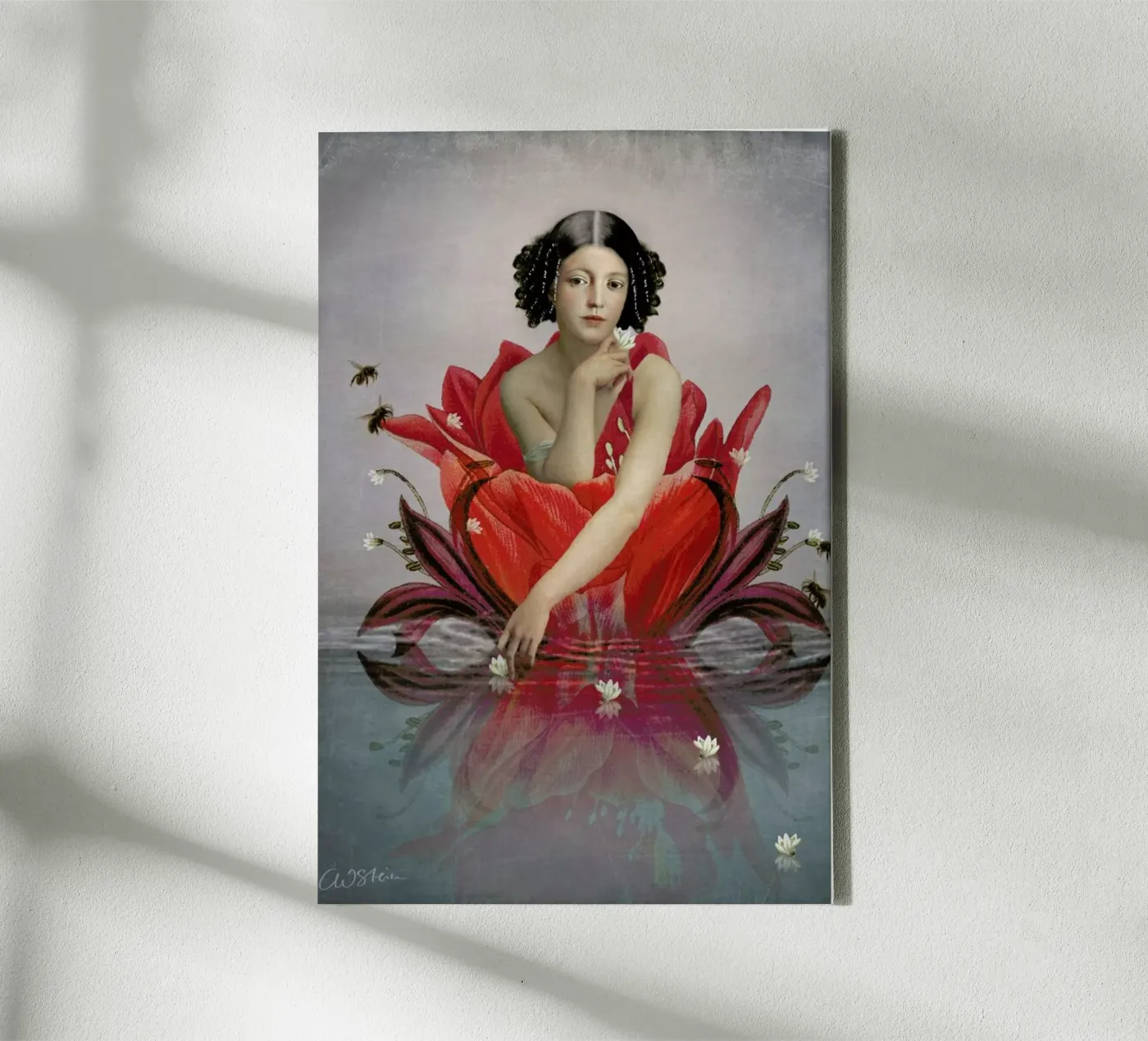 Floating Flower tela da Catrin Welz-Stein