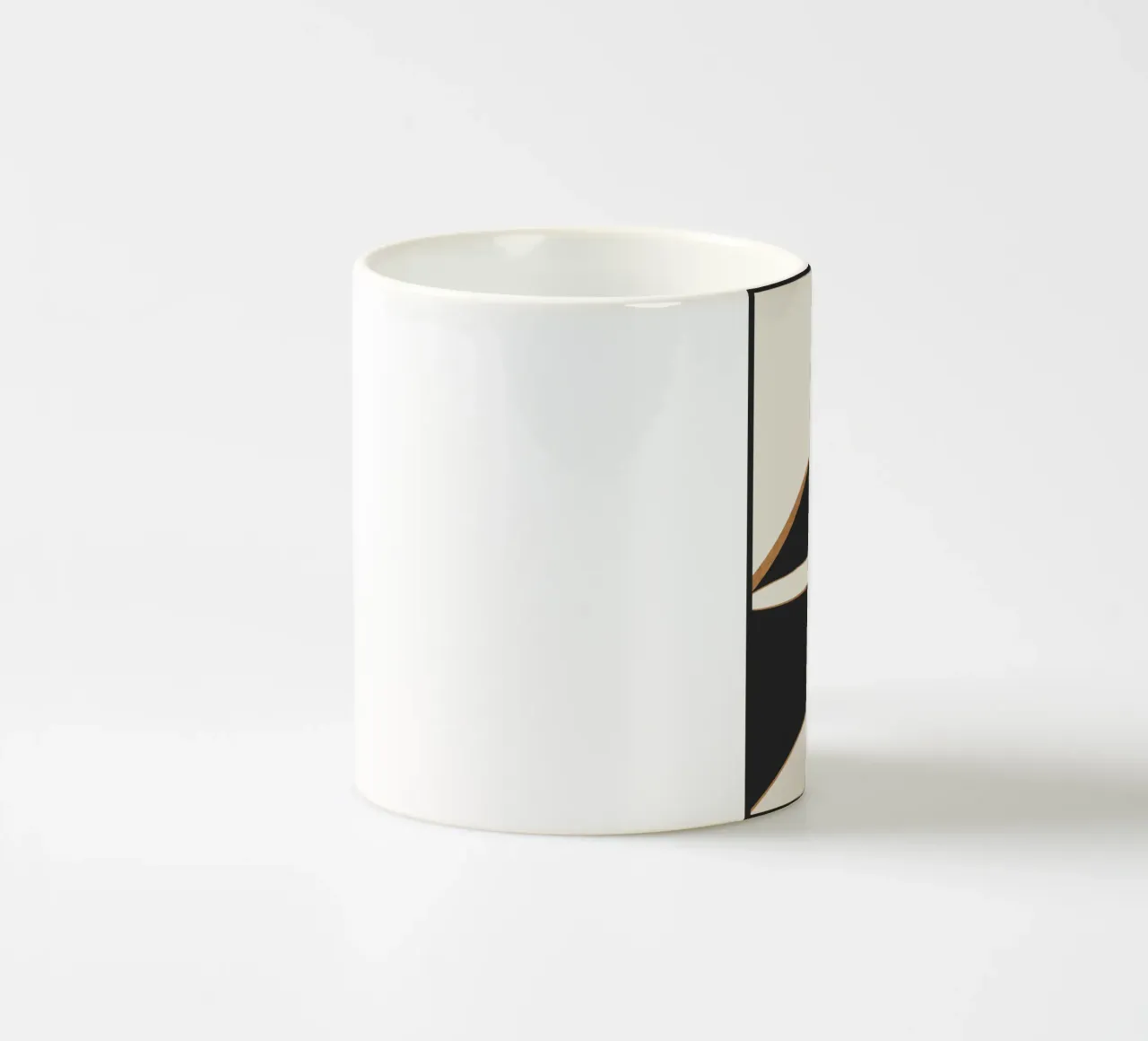 Paesaggio astratto minimalista 2 tazza in ceramica da ThingDesign