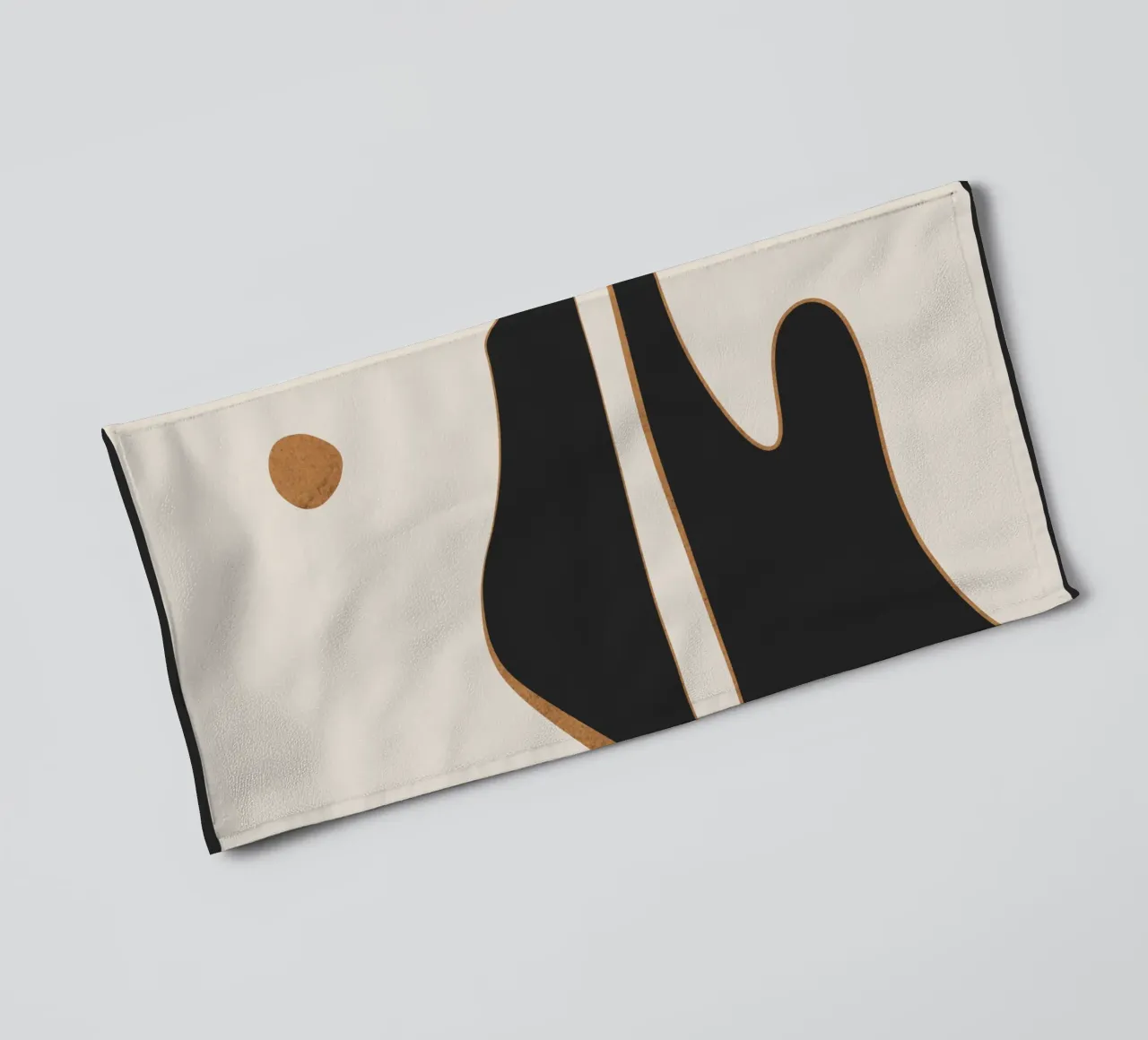 Minimalist Abstract Landscape 2 towel by ThingDesign