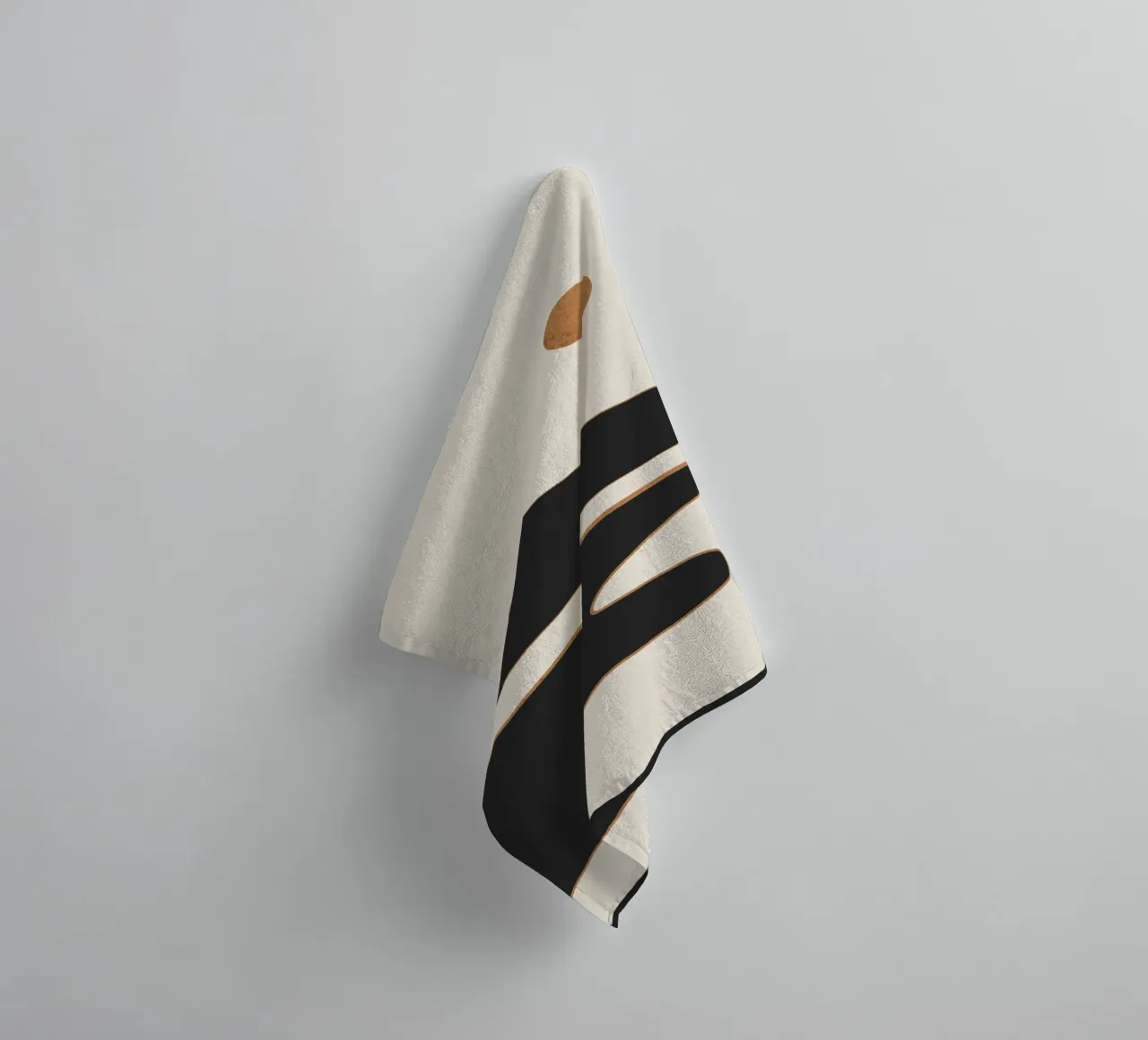 Minimalist Abstract Landscape 2 towel by ThingDesign