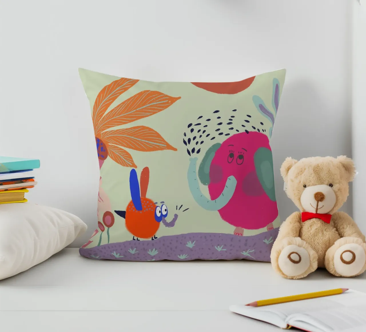 Tiny & Huge - Piccoli grandi amici cuscino da hej malu