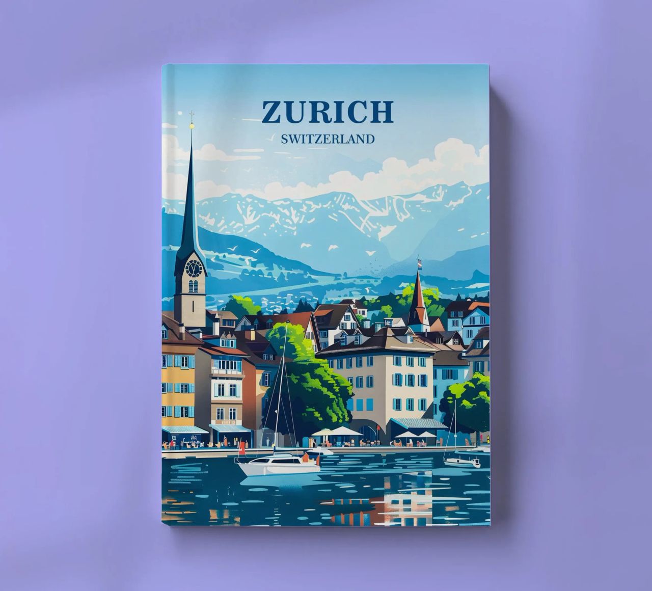 Zurich Switzerland Notizbuch von Travelstudio