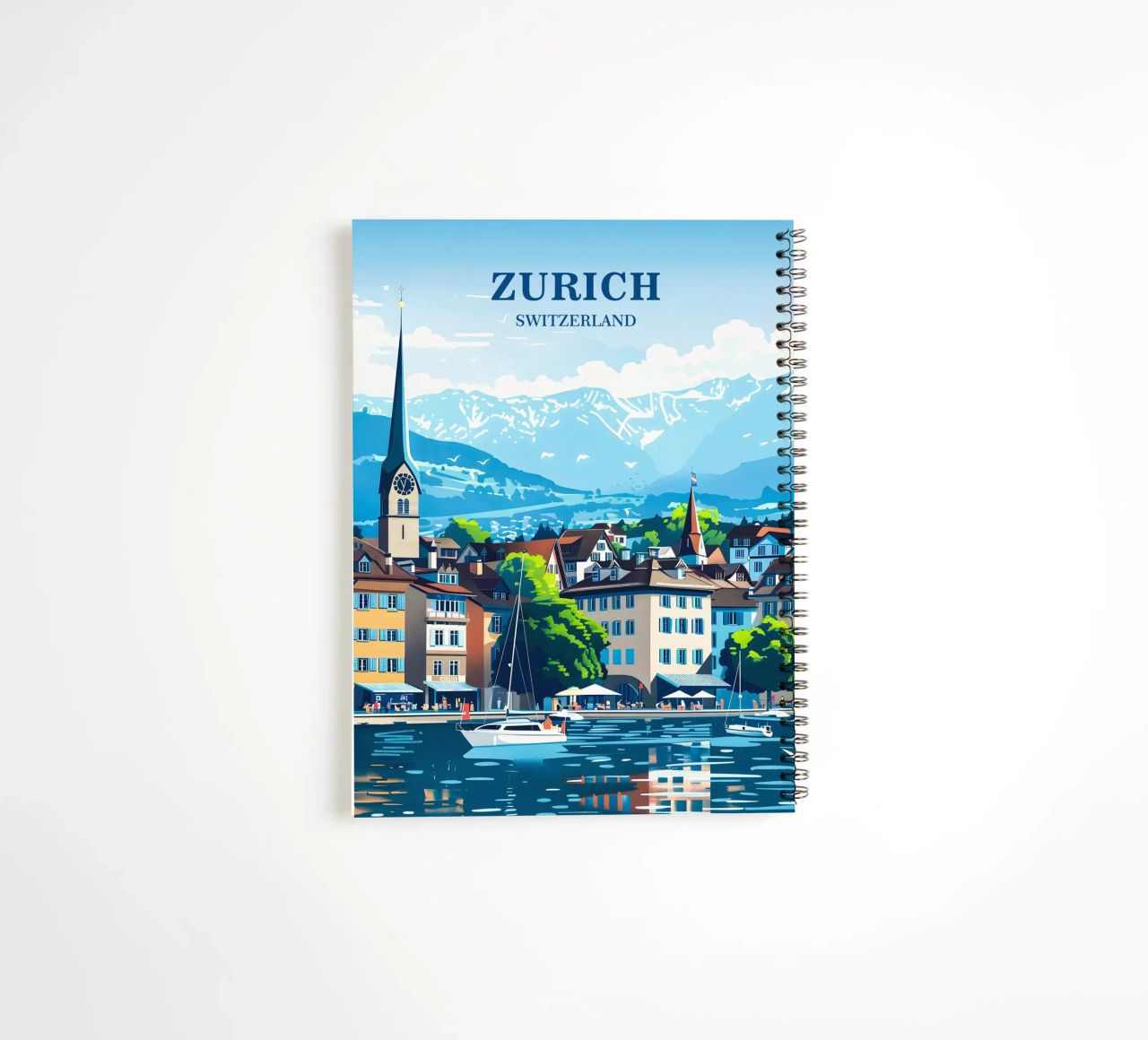 Zurich Switzerland Ringbuch von Travelstudio