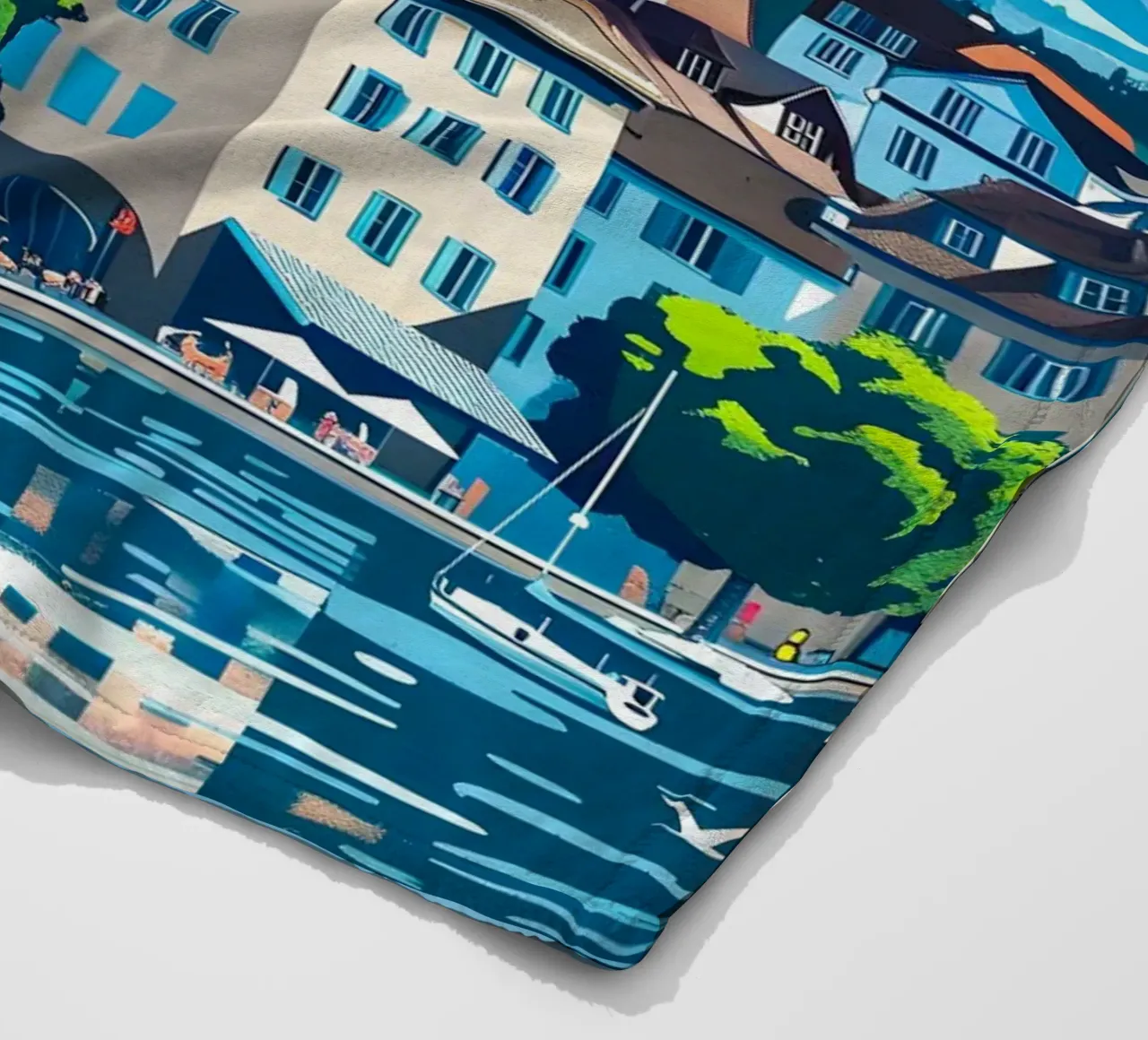 Zurich Switzerland coperta in pile da Travelstudio