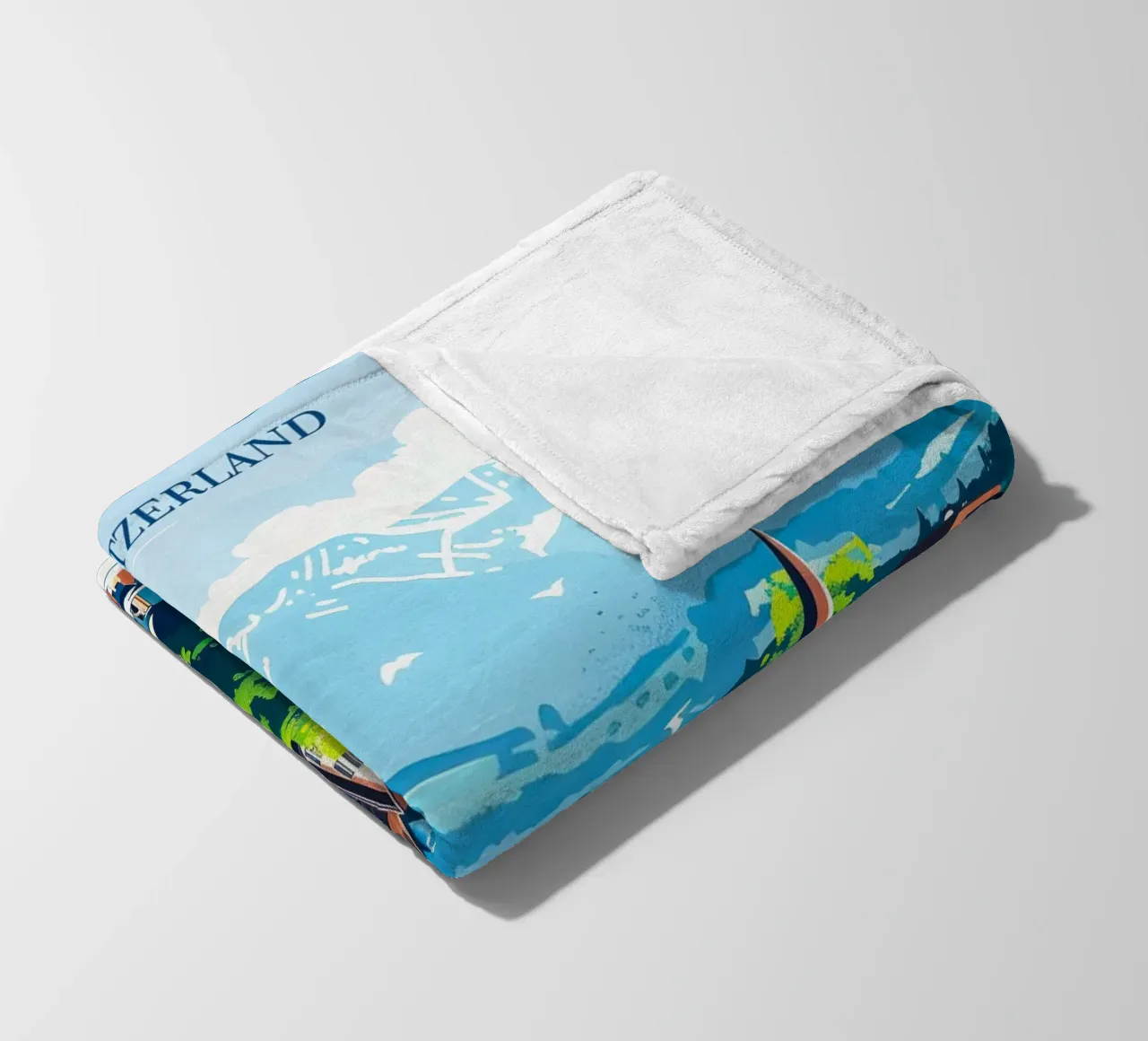 Zurich Switzerland coperta in pile da Travelstudio