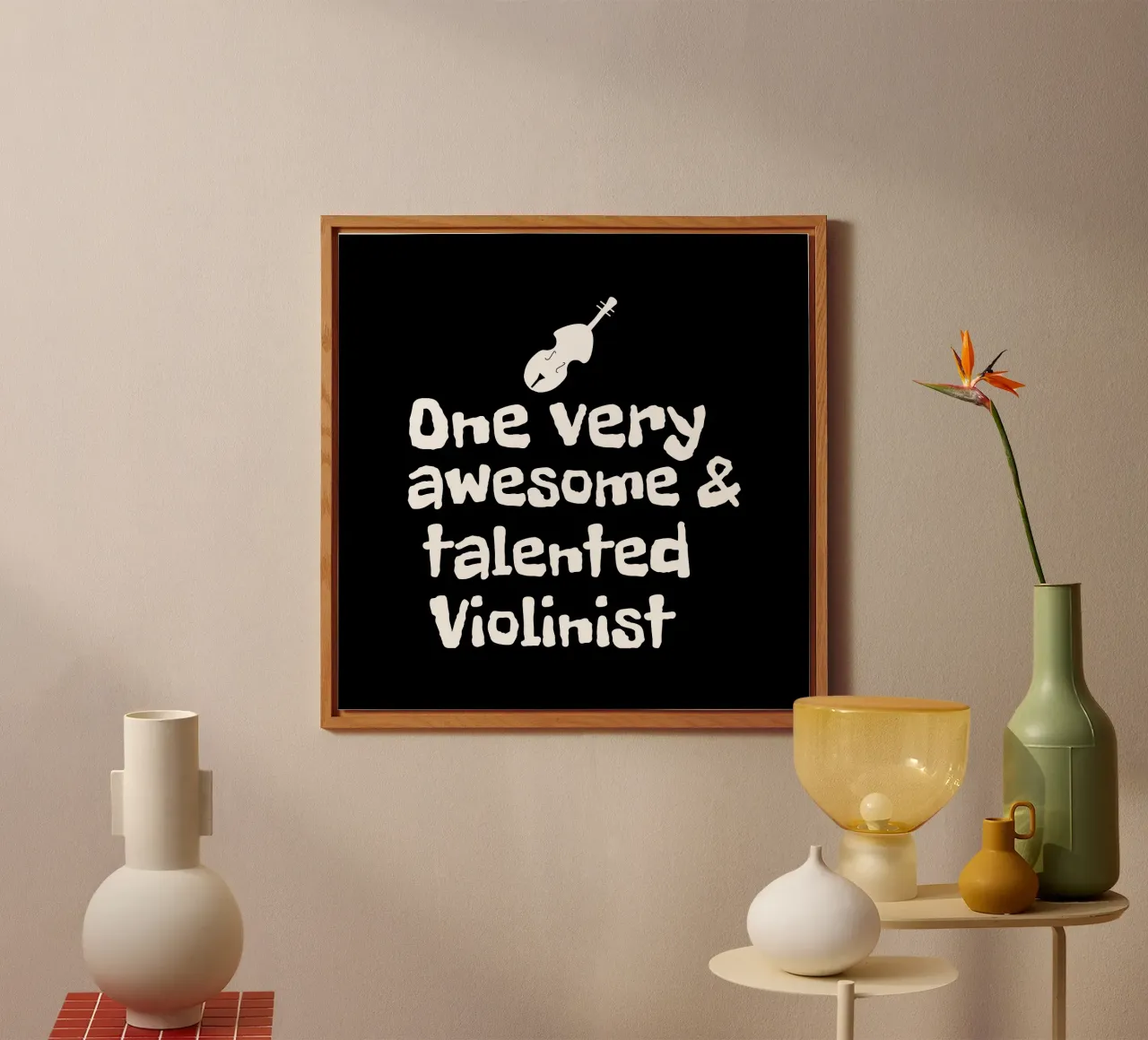 One very awesome and talented violinist alluminio dibond da happieeagle