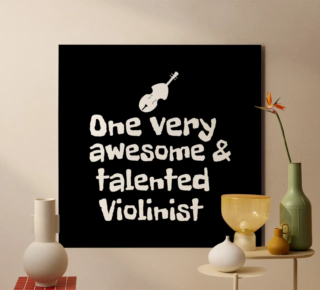 One very awesome and talented violinist alluminio dibond da happieeagle