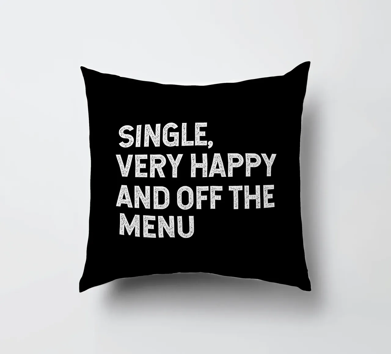 Single very happy and off the menu cuscino da happieeagle