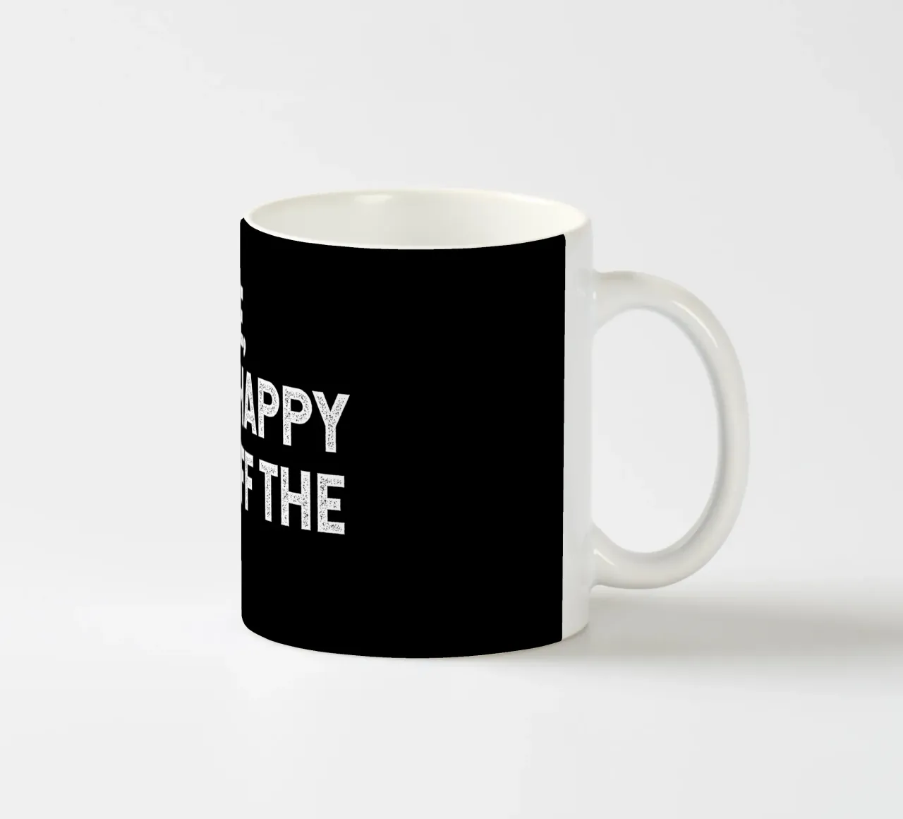 Single very happy and off the menu tazza in ceramica da happieeagle