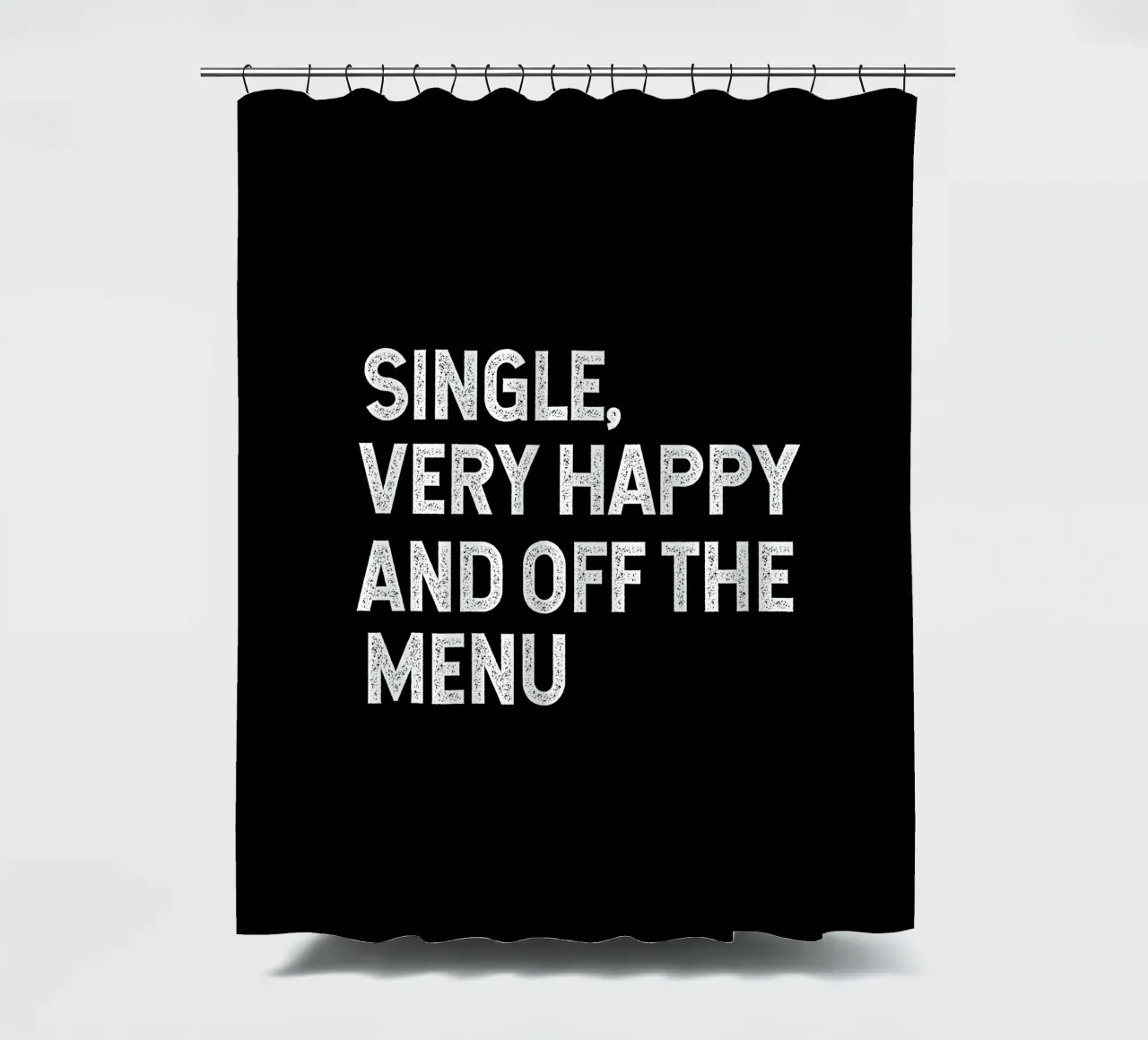 Single very happy and off the menu tenda da doccia da happieeagle