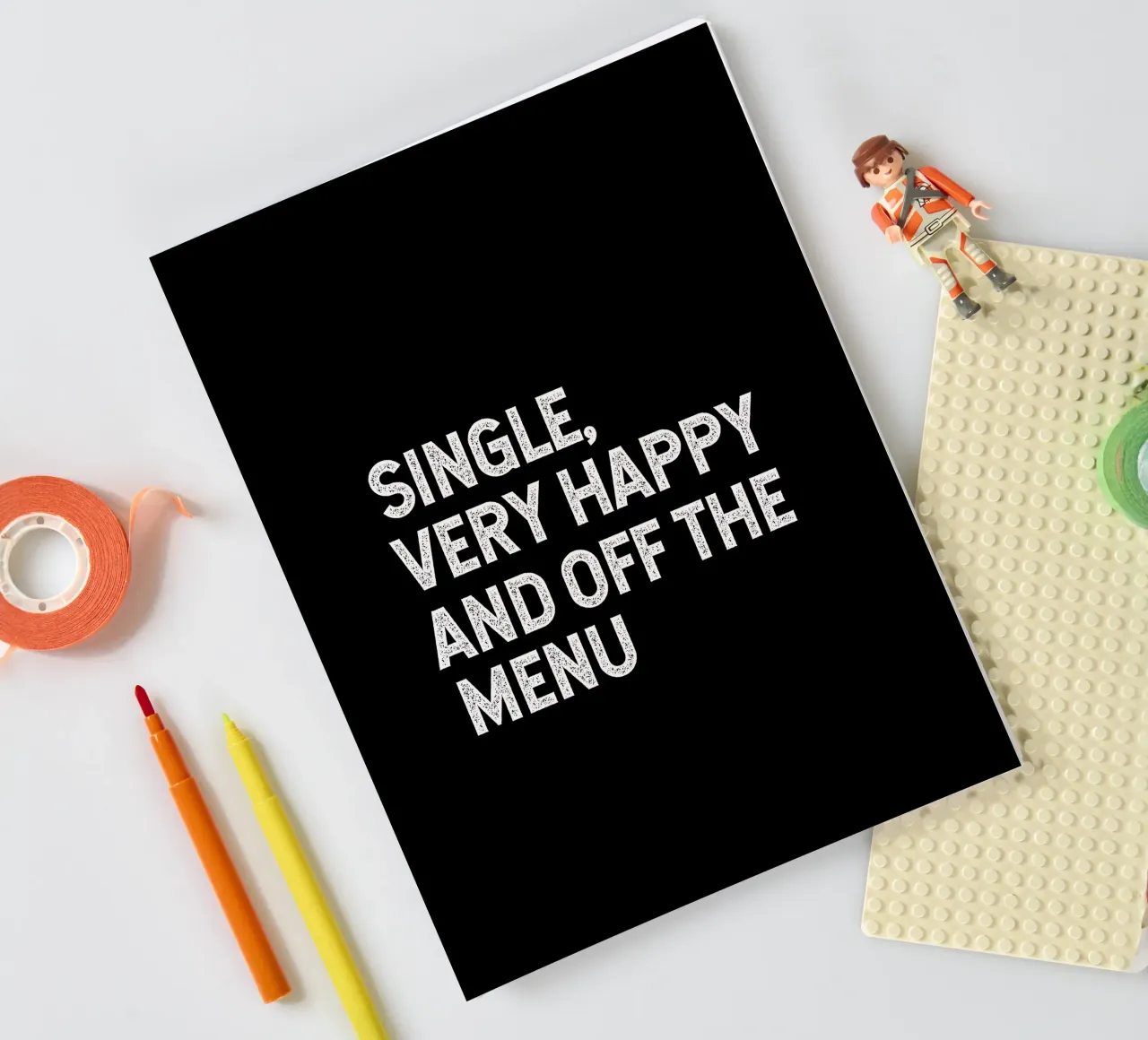 Single very happy and off the menu notebook by happieeagle