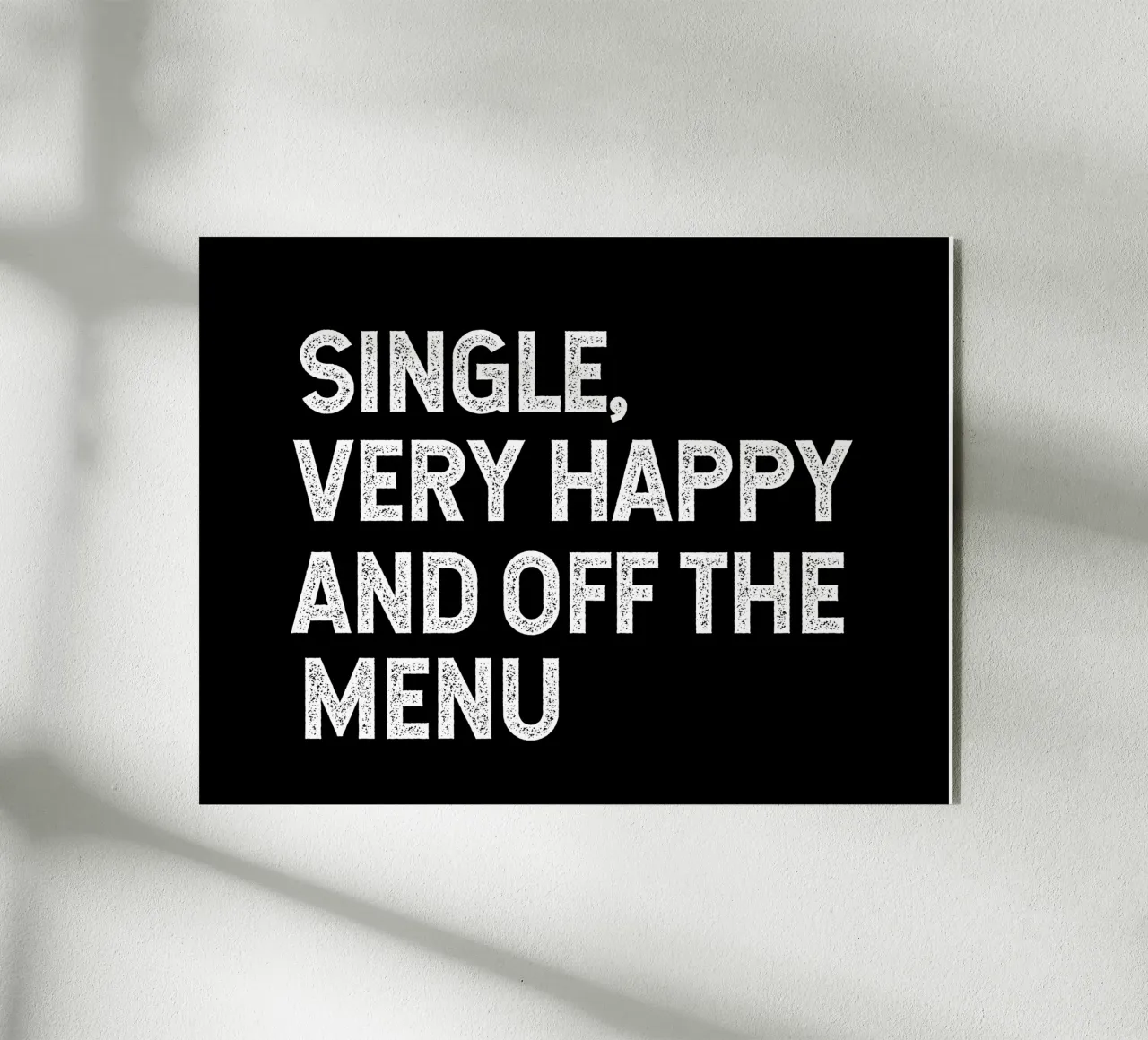 Single very happy and off the menu plexiglass da happieeagle