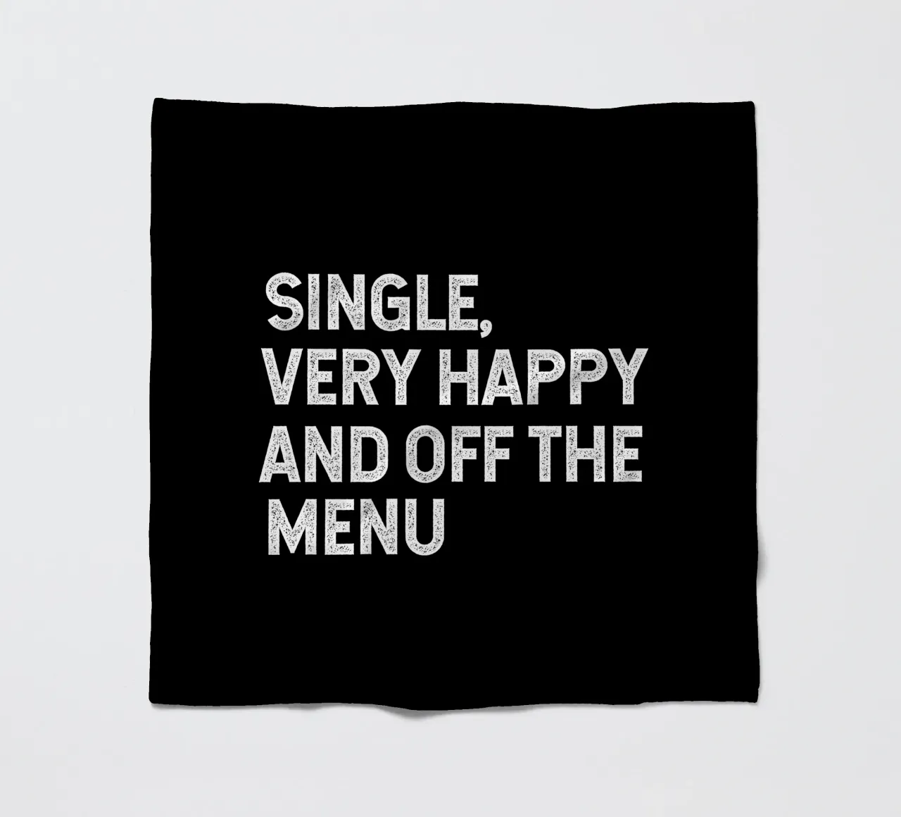 Single very happy and off the menu coperta in pile da happieeagle