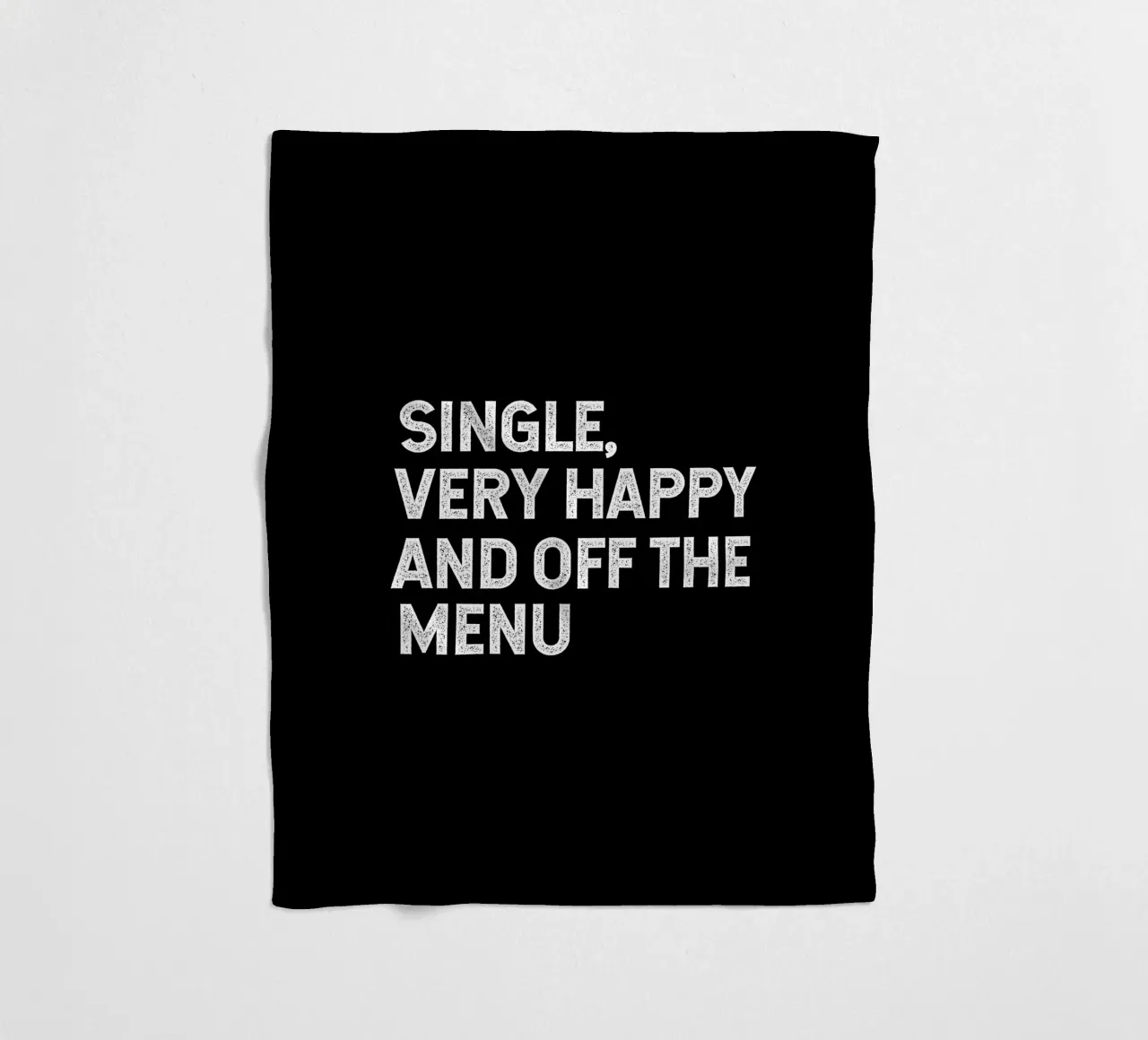 Single very happy and off the menu coperta in pile da happieeagle