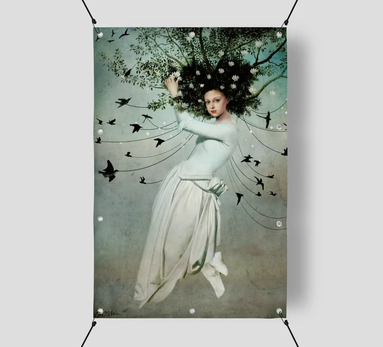 Fly With Me telo in pvc da Catrin Welz-Stein