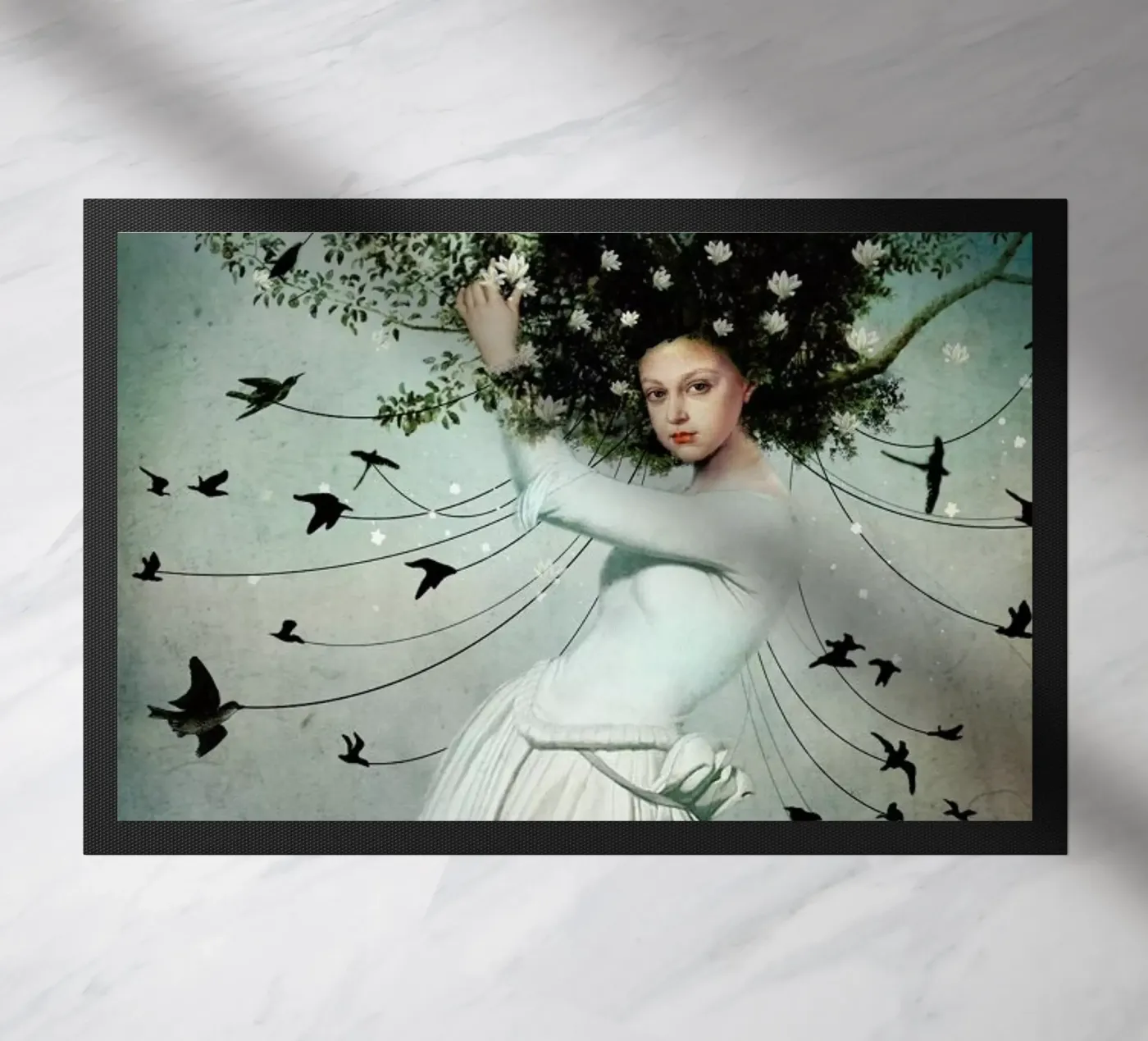 Fly With Me doormat by Catrin Welz-Stein