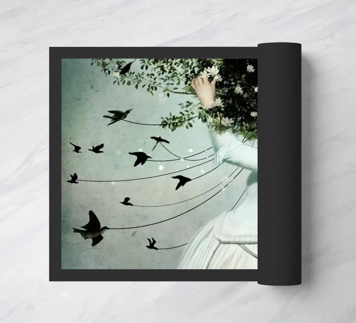 Fly With Me doormat by Catrin Welz-Stein